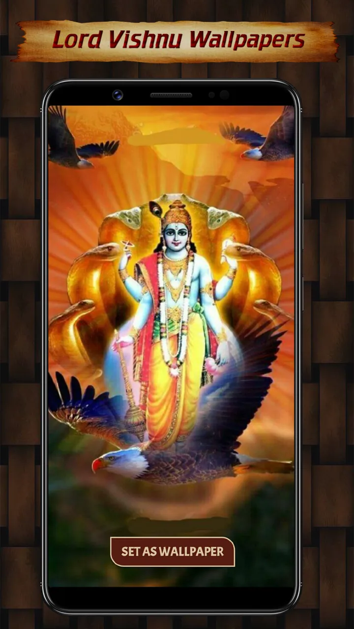 Lord Vishnu Wallpaper,Narayana | Indus Appstore | Screenshot