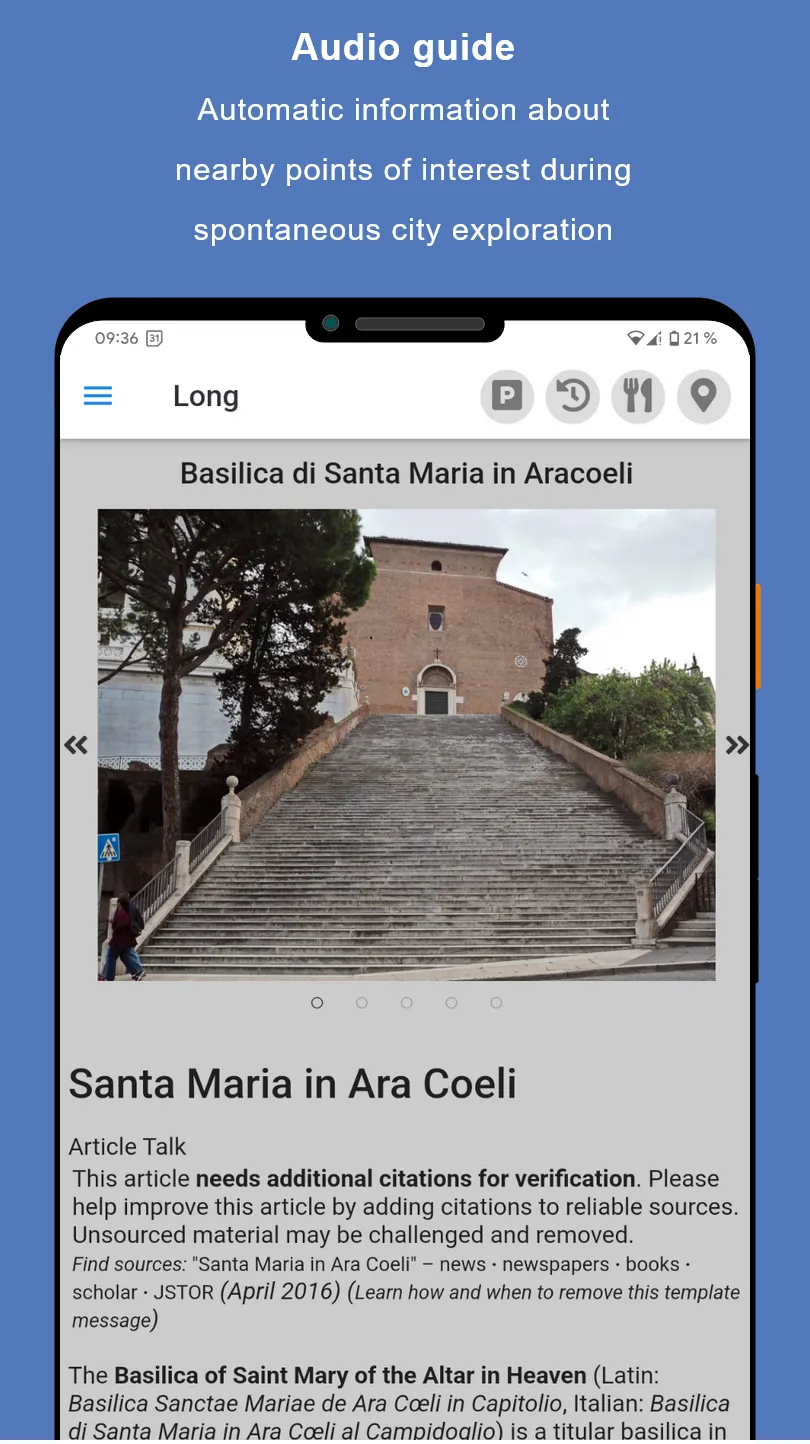 Sightseeing Rome | Indus Appstore | Screenshot