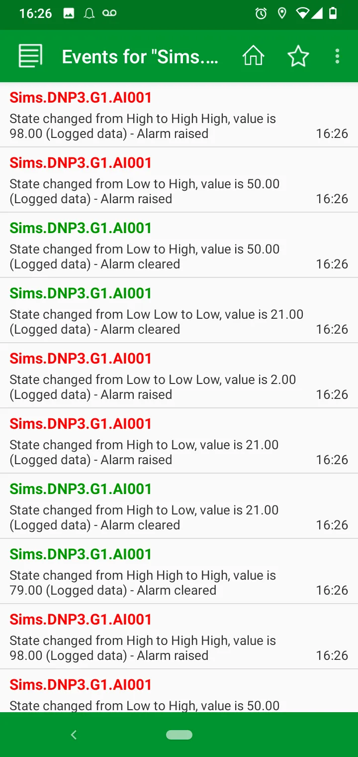 Geo SCADA Mobile | Indus Appstore | Screenshot