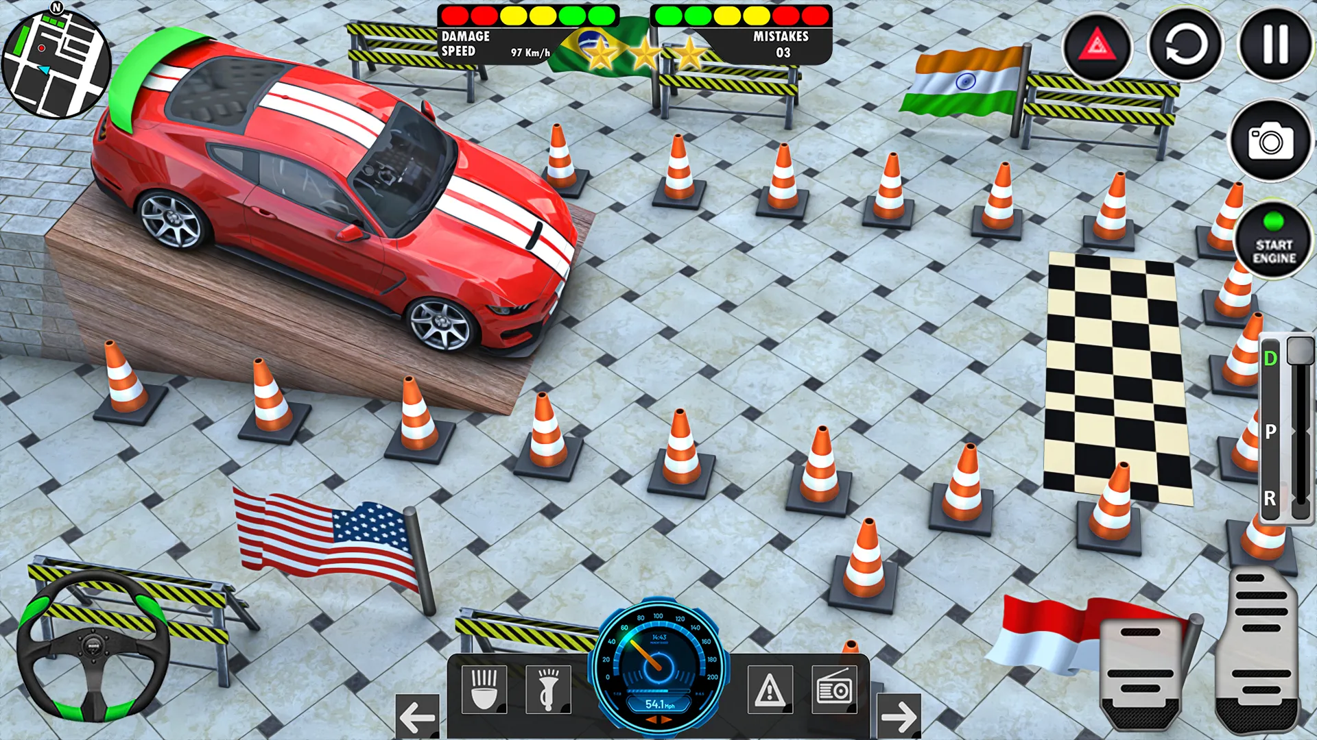 Driving School Sim Car Parking | Indus Appstore | Screenshot