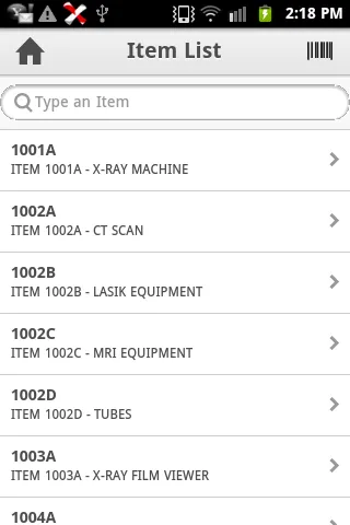 Infor Lawson Mobile Inventory | Indus Appstore | Screenshot