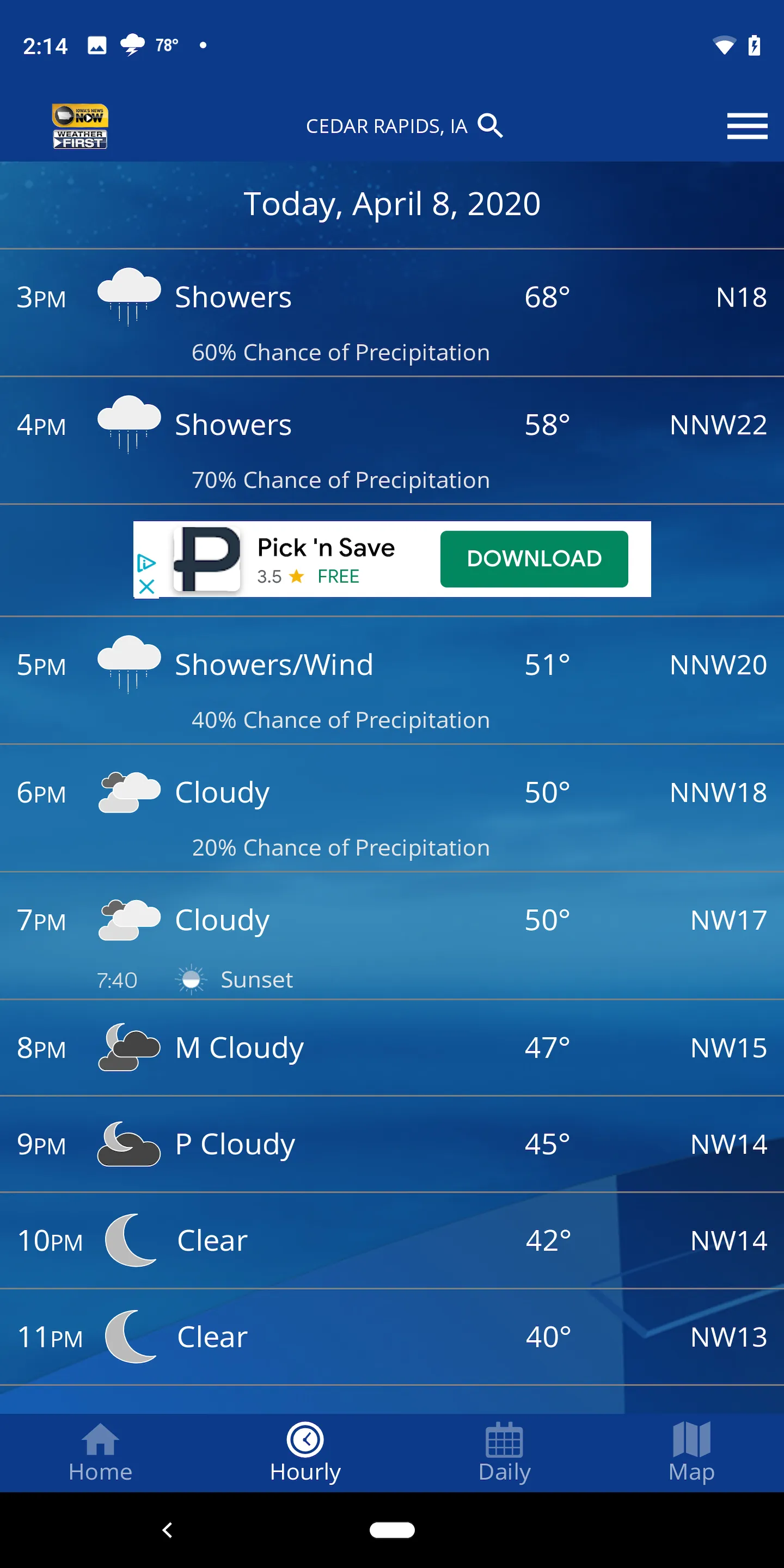 IOWA'SNEWSNOWWX | Indus Appstore | Screenshot