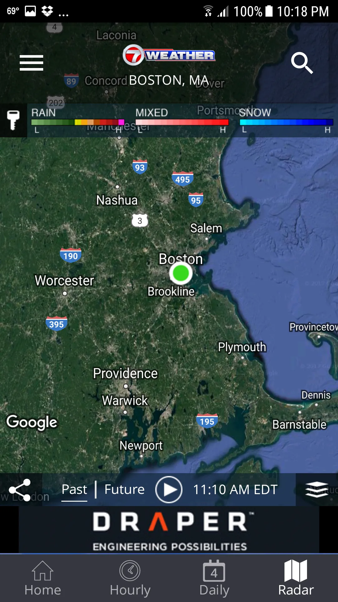 WHDH 7 Weather - Boston | Indus Appstore | Screenshot