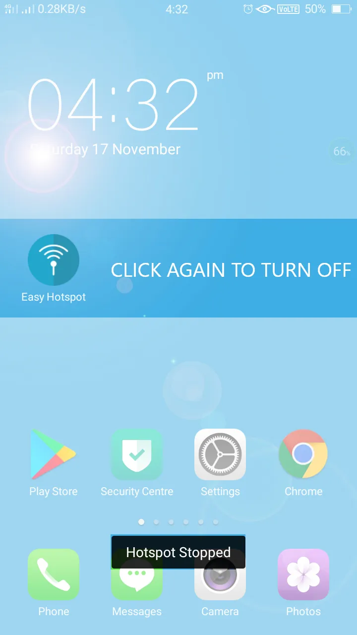 Quick Hotspot - Homescreen Hot | Indus Appstore | Screenshot