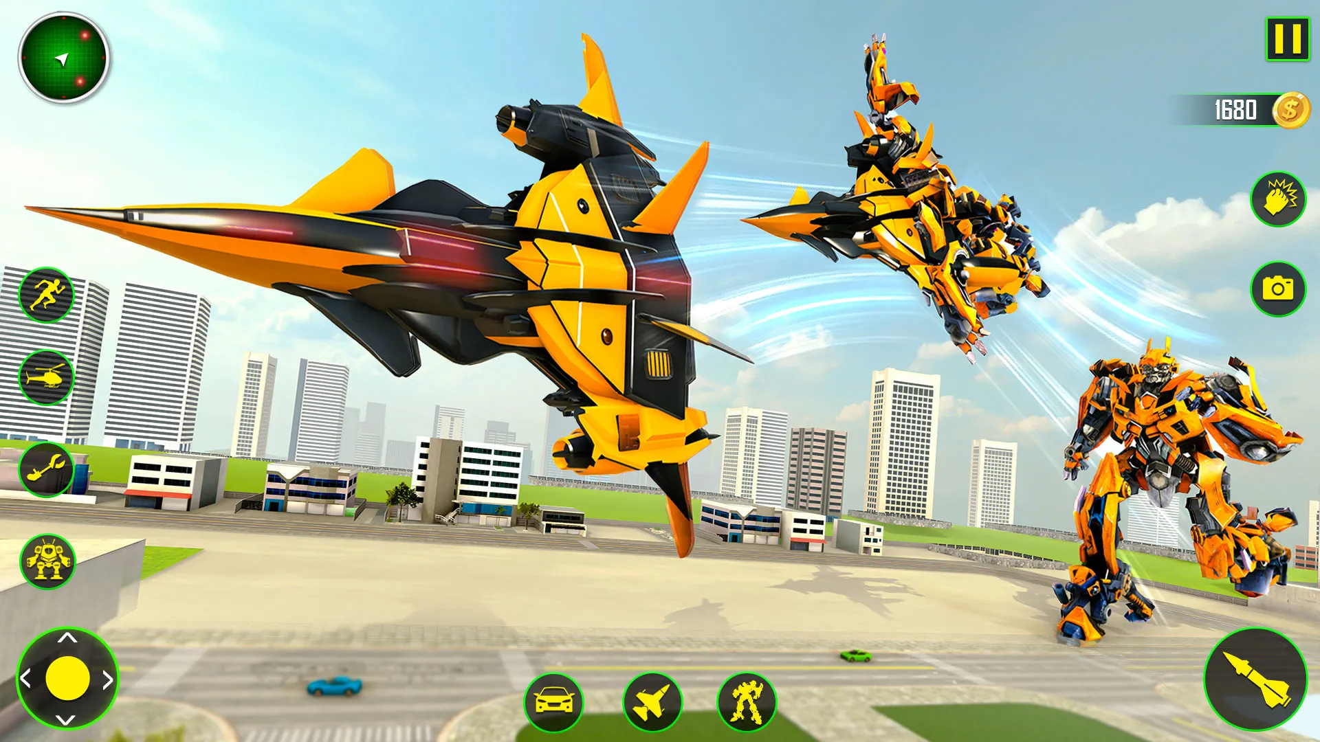 Air Robot Game - Flying Robot | Indus Appstore | Screenshot