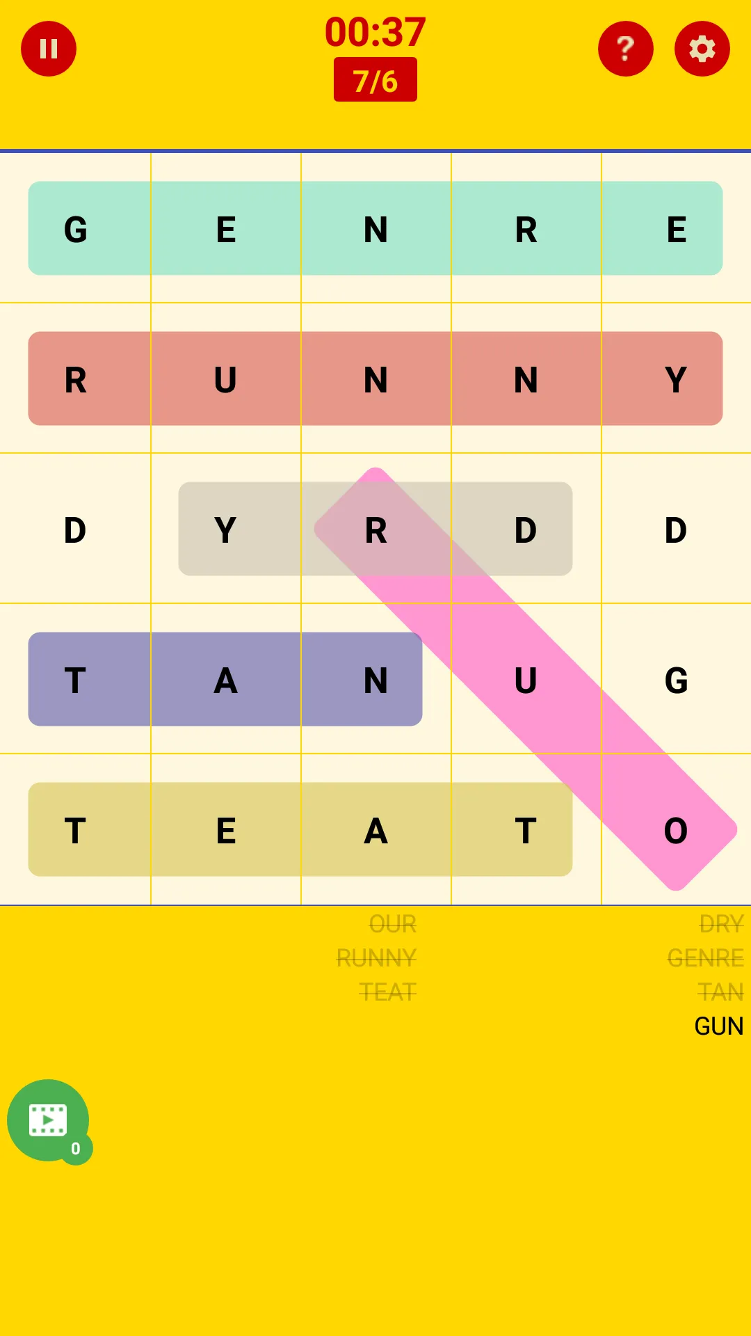 Crossword | Learn the words | Indus Appstore | Screenshot