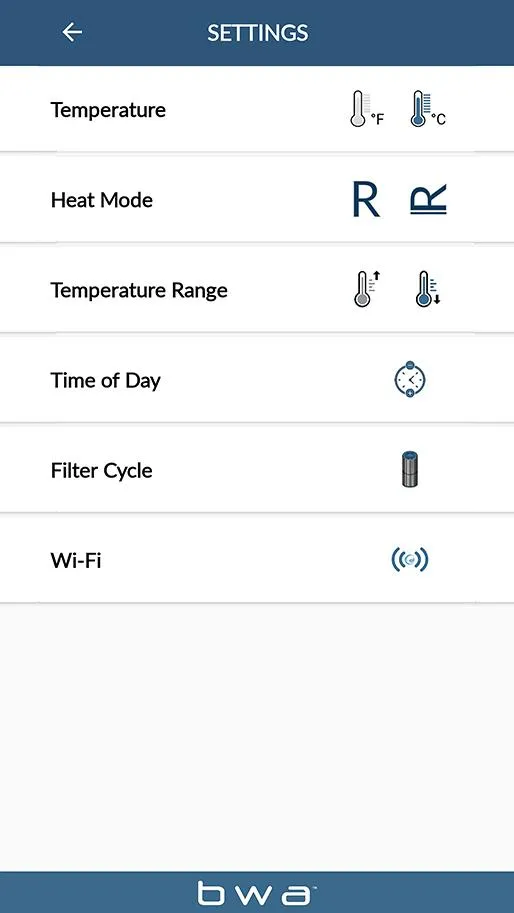 Balboa Worldwide - Spa Control | Indus Appstore | Screenshot