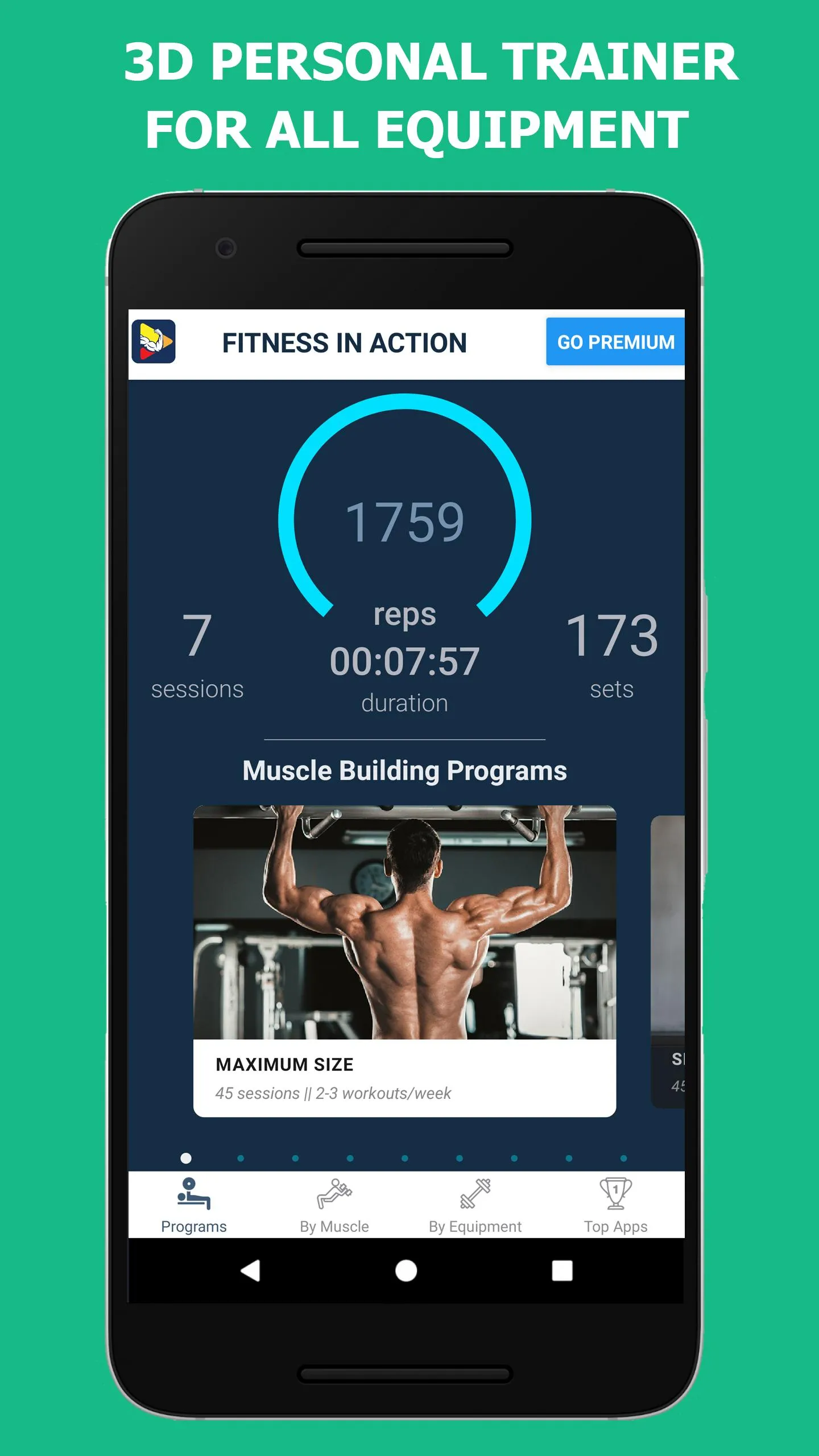 Gym Workout - Build Muscle | Indus Appstore | Screenshot