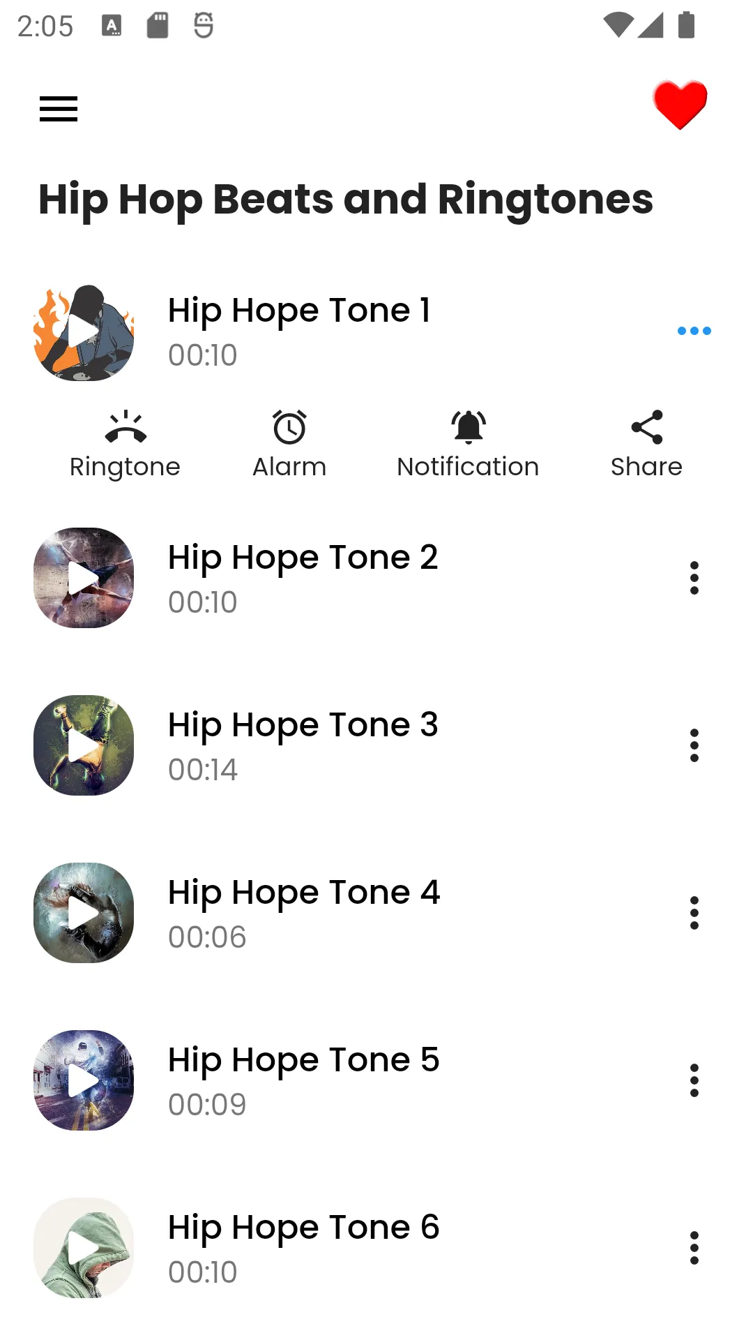 Hip Hop Beats and Ringtones | Indus Appstore | Screenshot