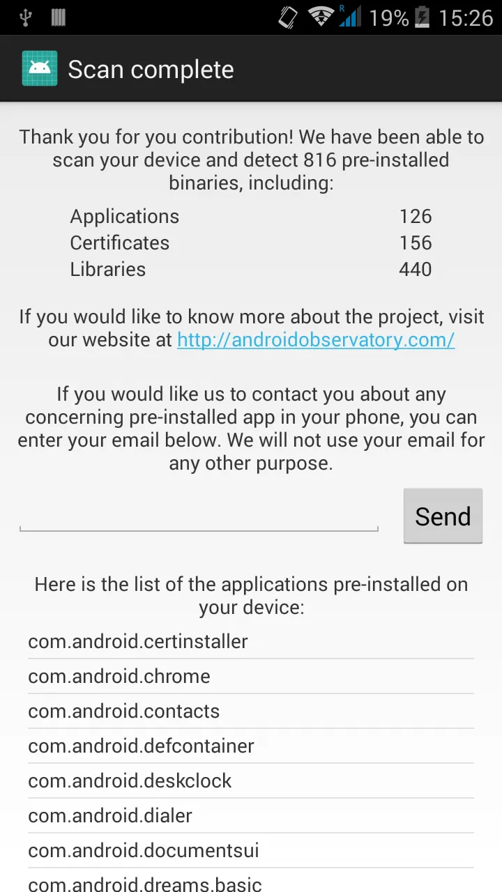 Firmware Scanner | Indus Appstore | Screenshot