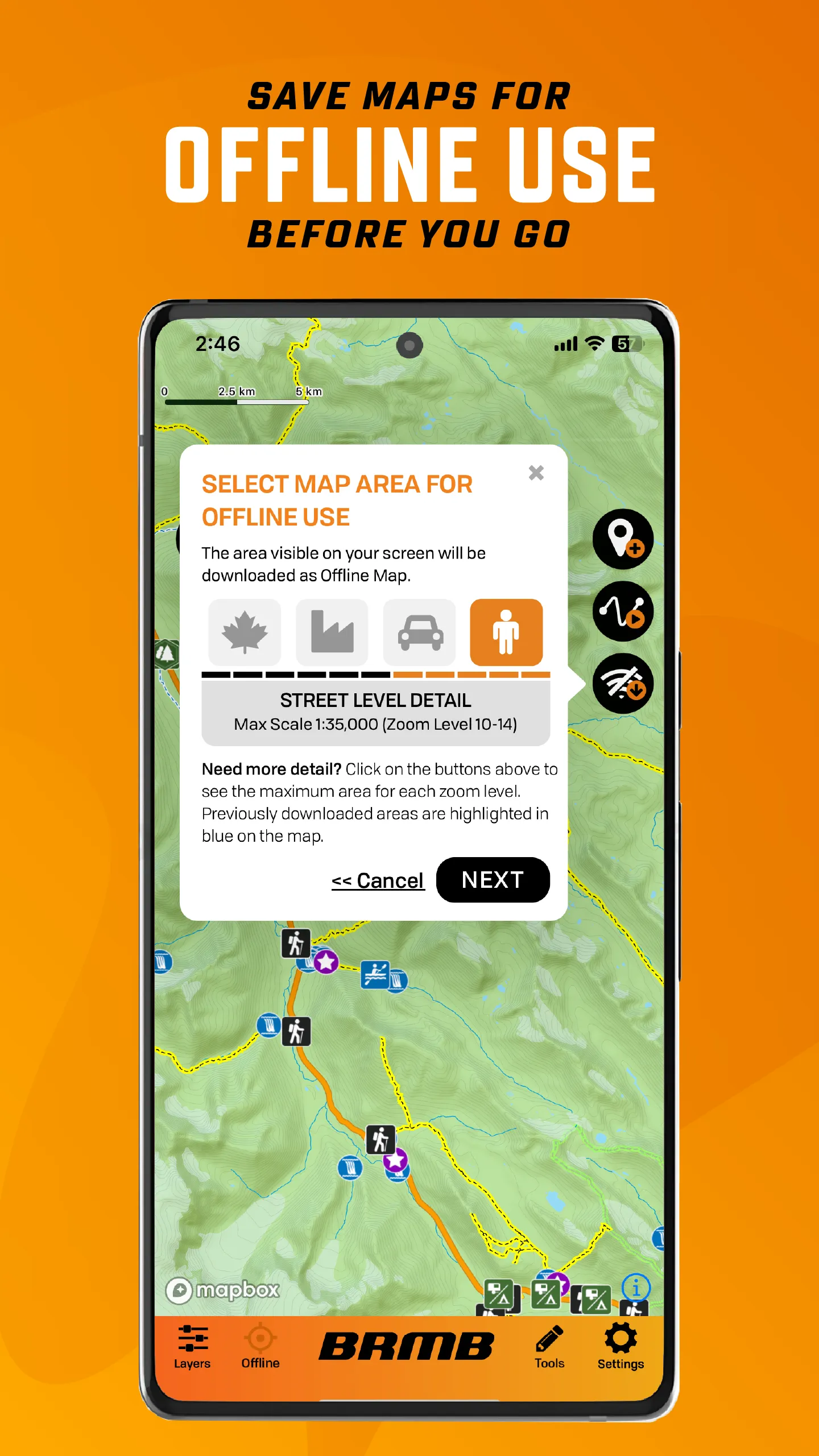 BRMB Maps by Backroad Maps | Indus Appstore | Screenshot