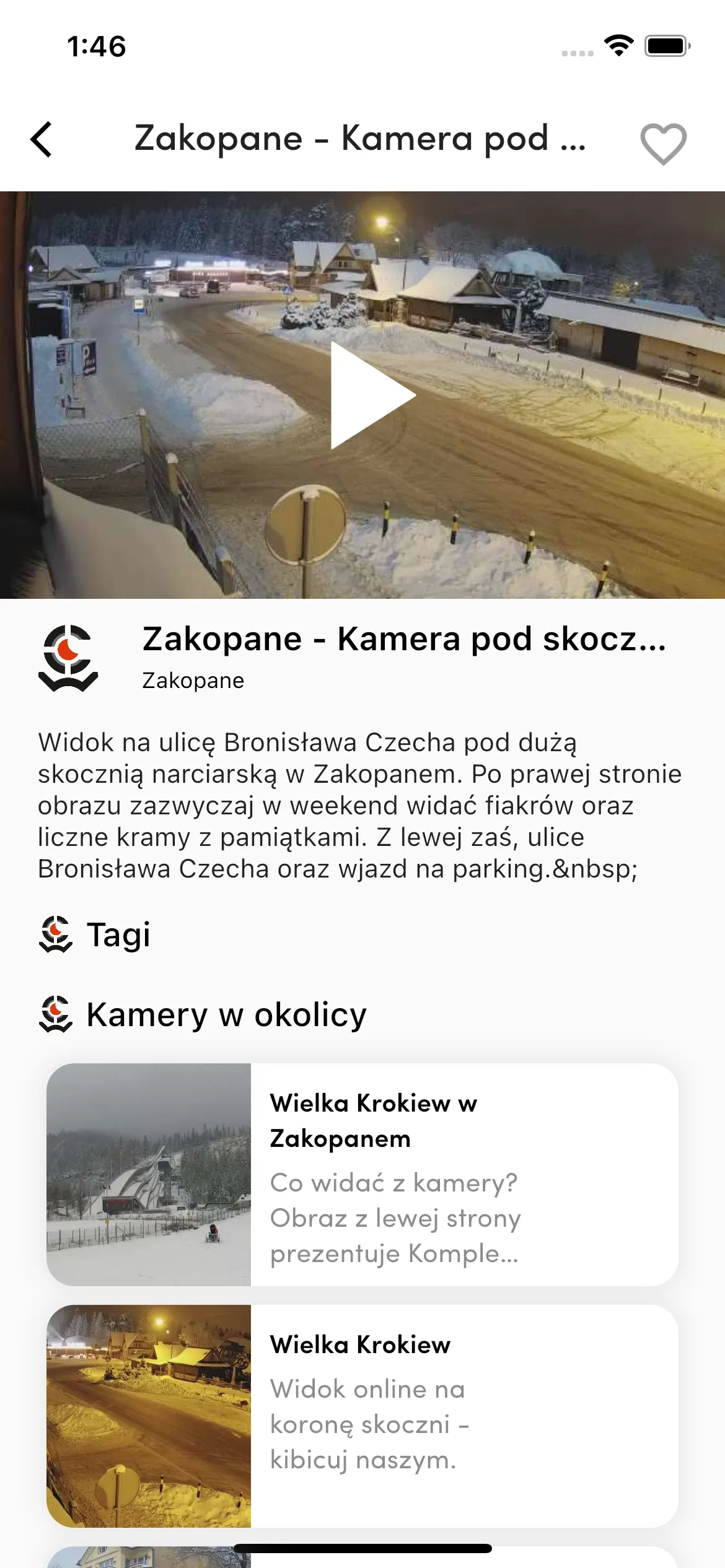 WebCamera.pl - live streaming | Indus Appstore | Screenshot