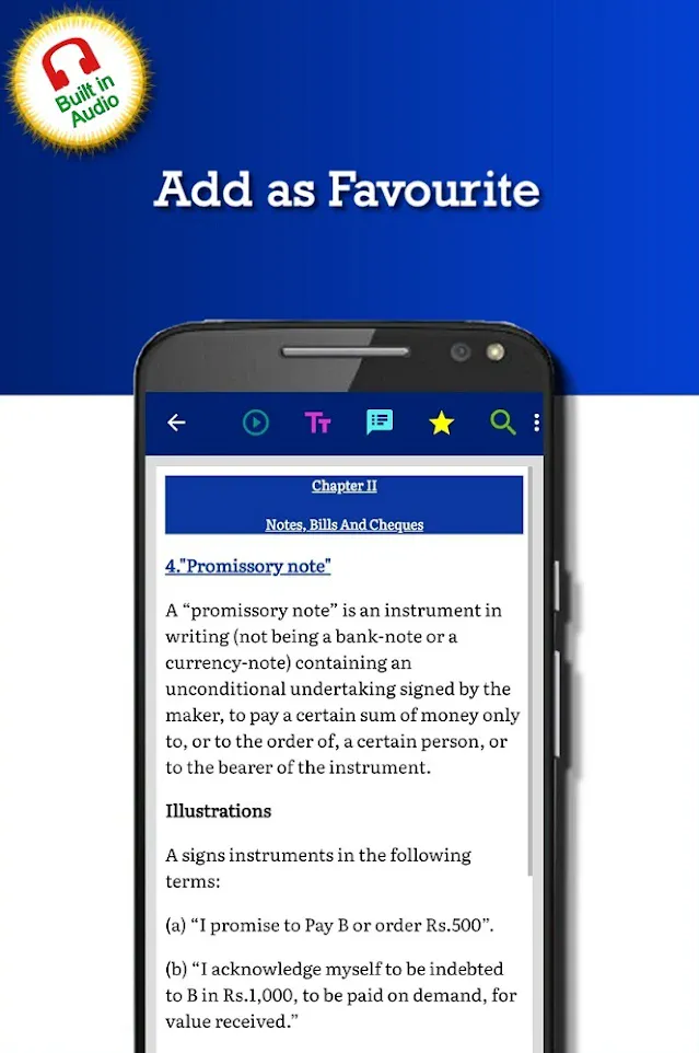 Negotiable Instruments Act | Indus Appstore | Screenshot