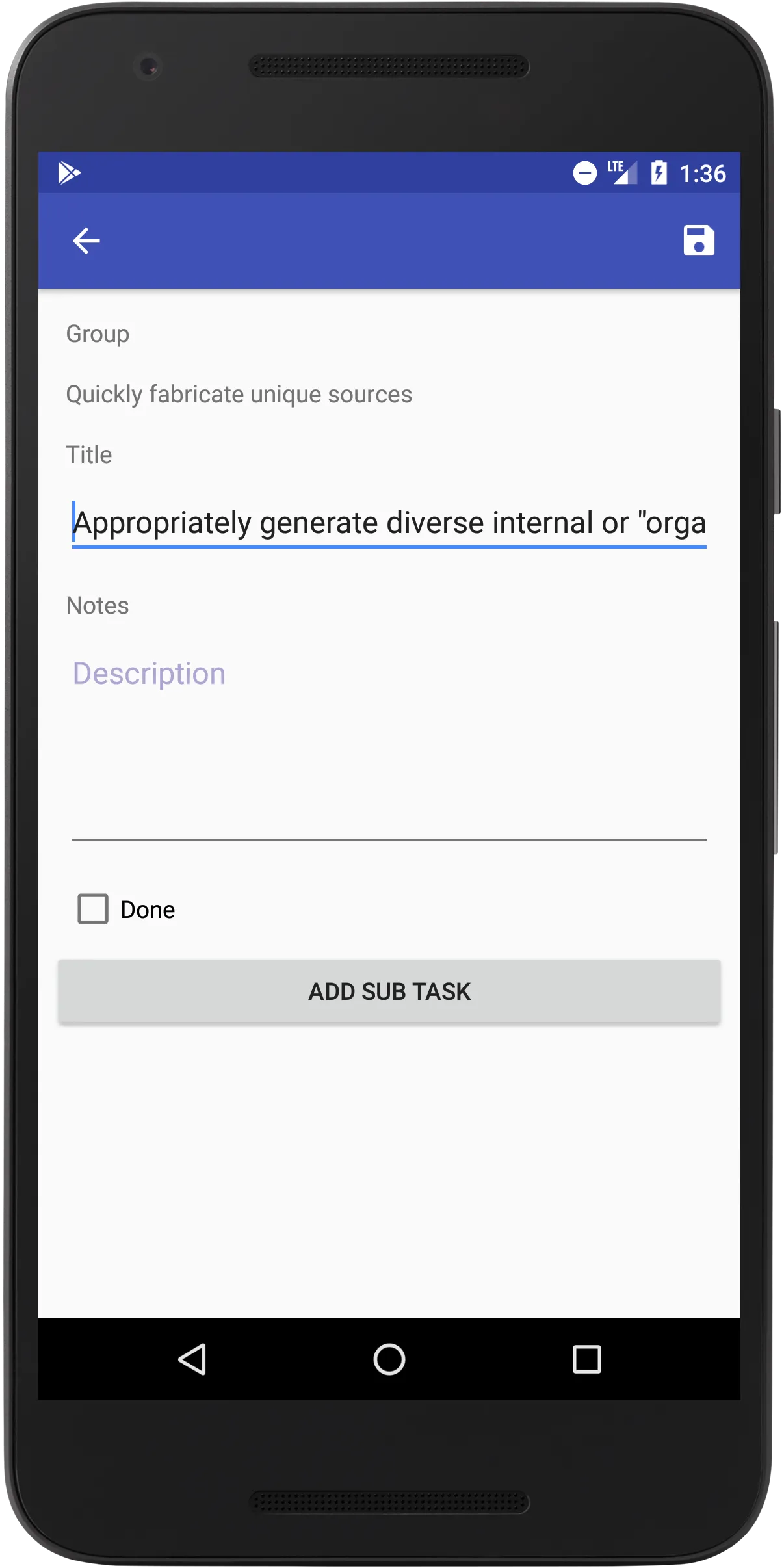 ToDo Keeper | Indus Appstore | Screenshot