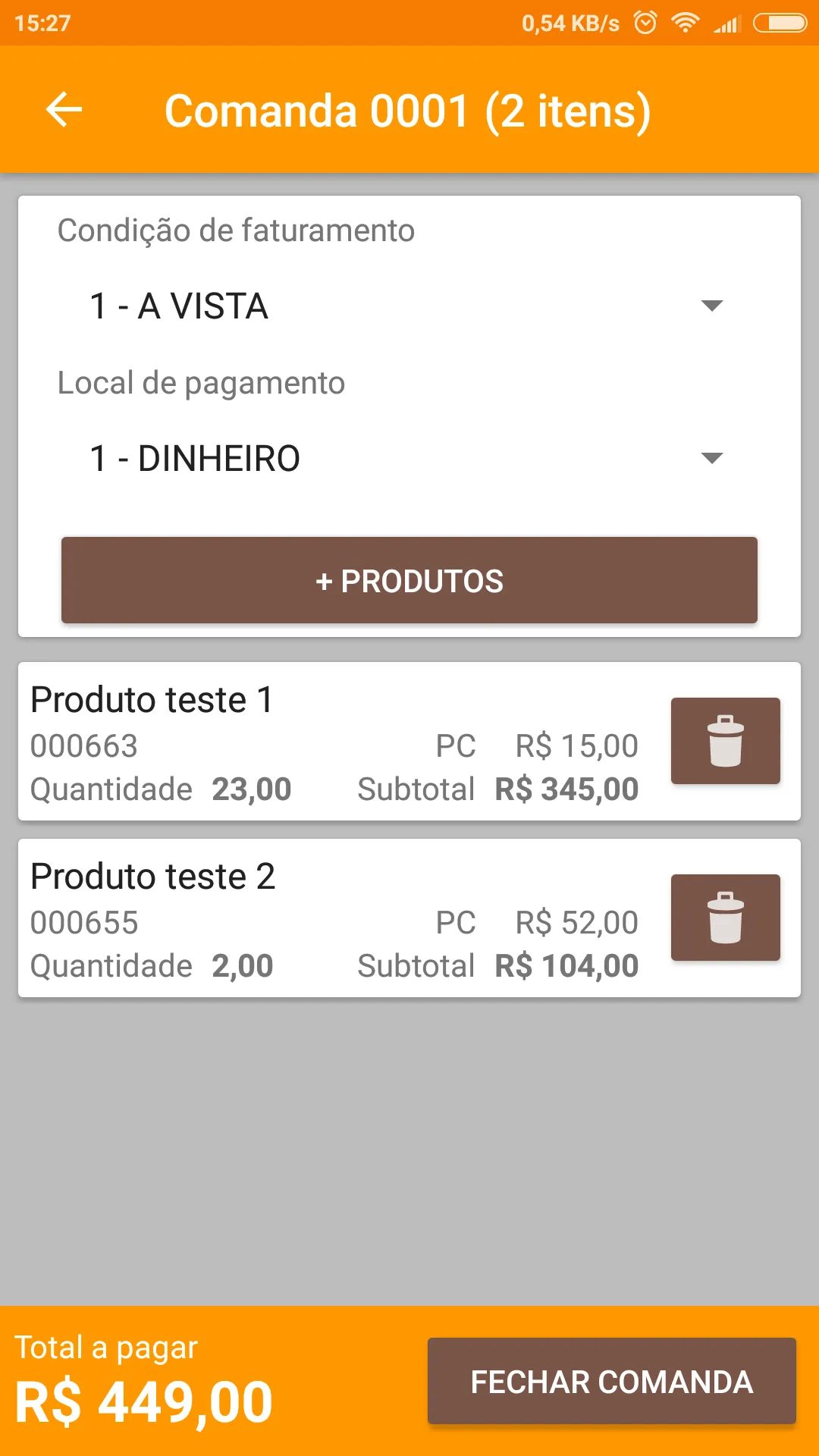 SIGINCarrinho de Compras | Indus Appstore | Screenshot