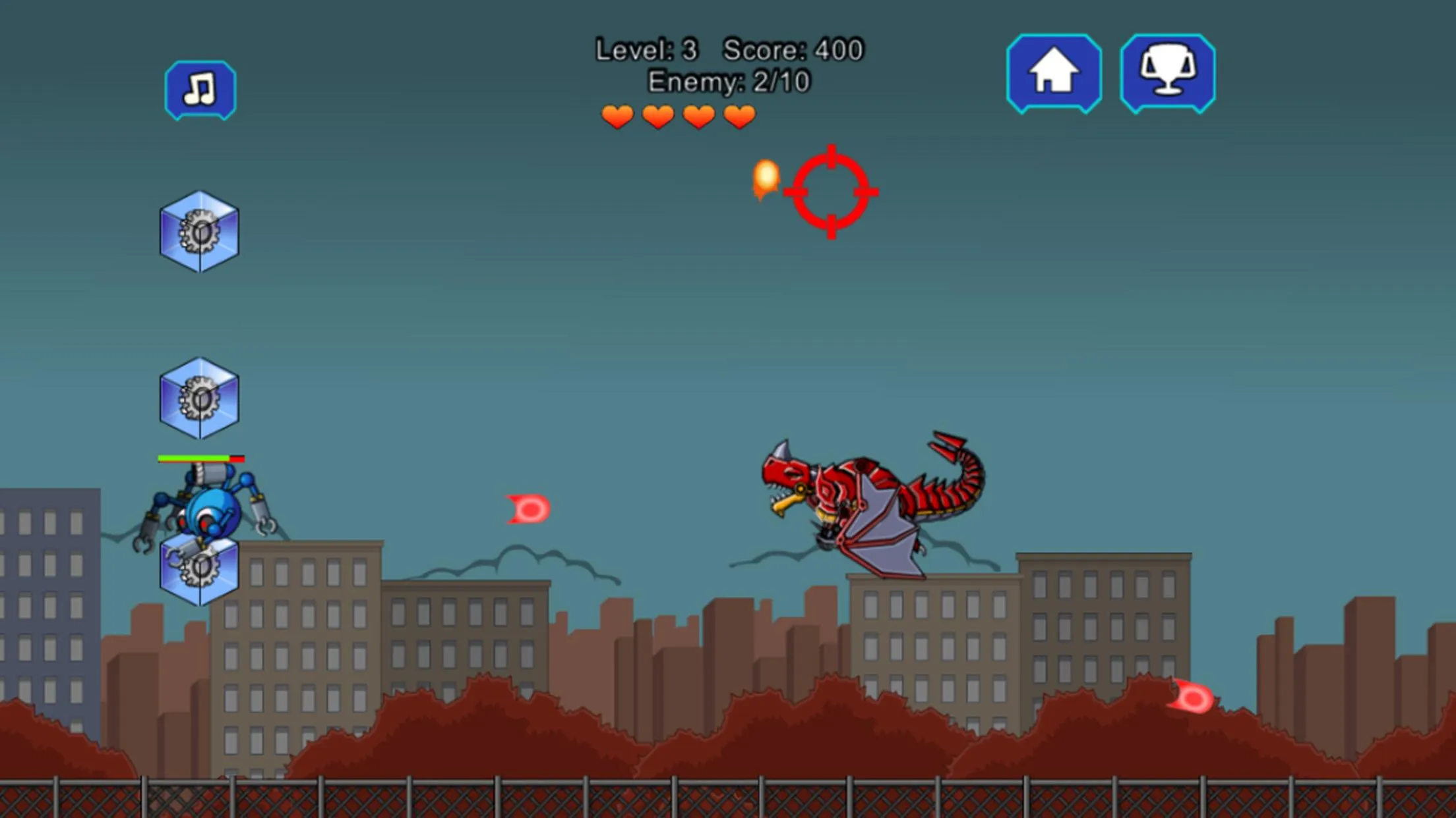 Robot Terminator Fire Dragon | Indus Appstore | Screenshot