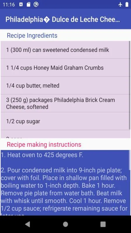 Cook cheese cake | Indus Appstore | Screenshot