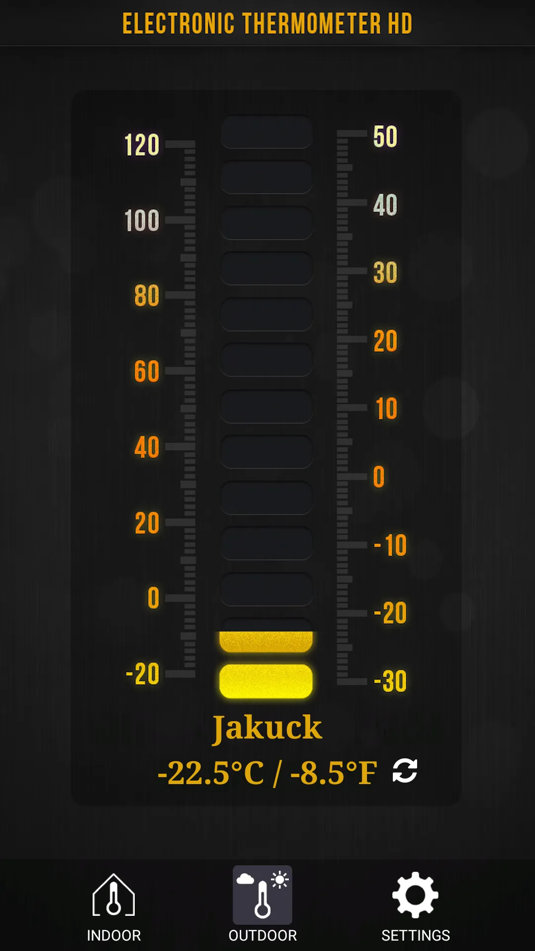 Thermometer : Outdoor & Indoor | Indus Appstore | Screenshot