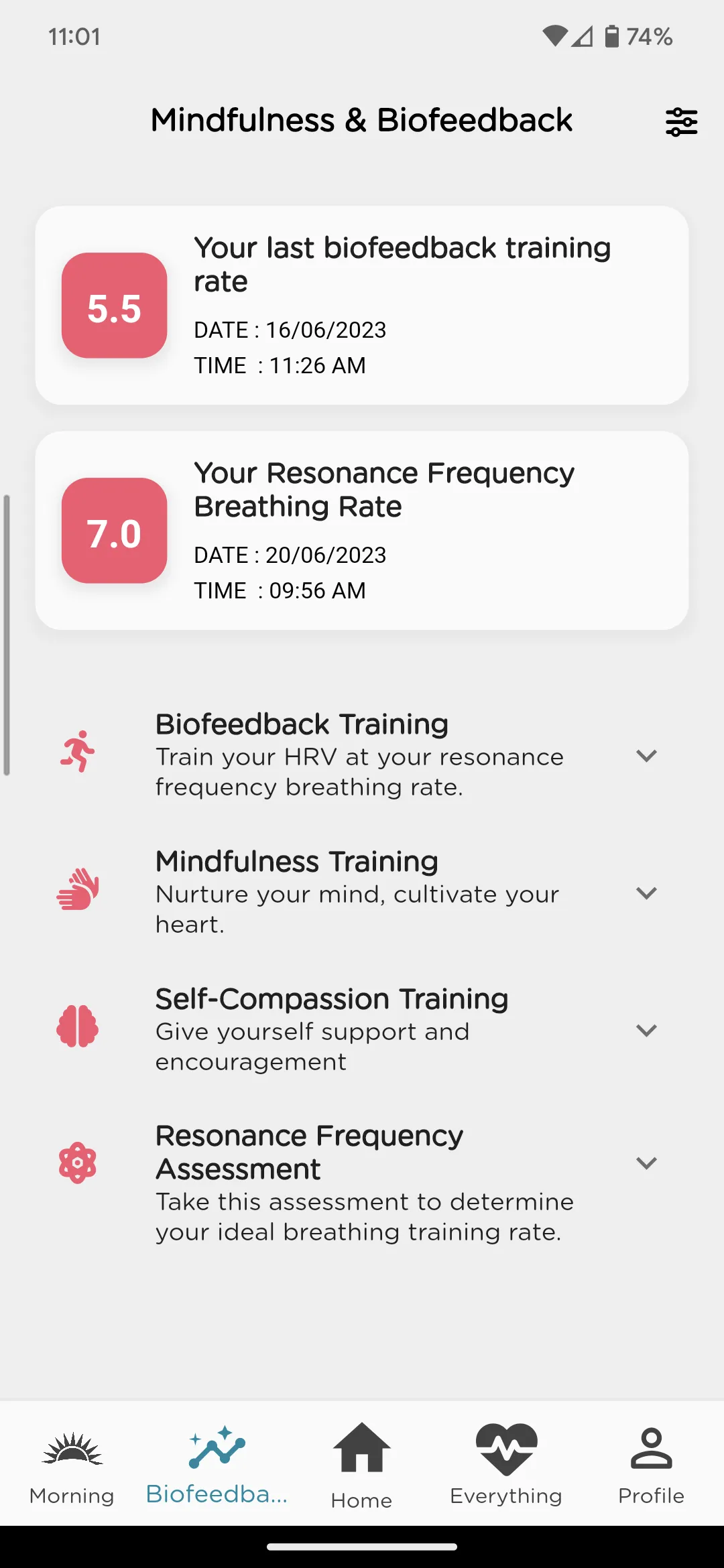 Optimal HRV | Indus Appstore | Screenshot