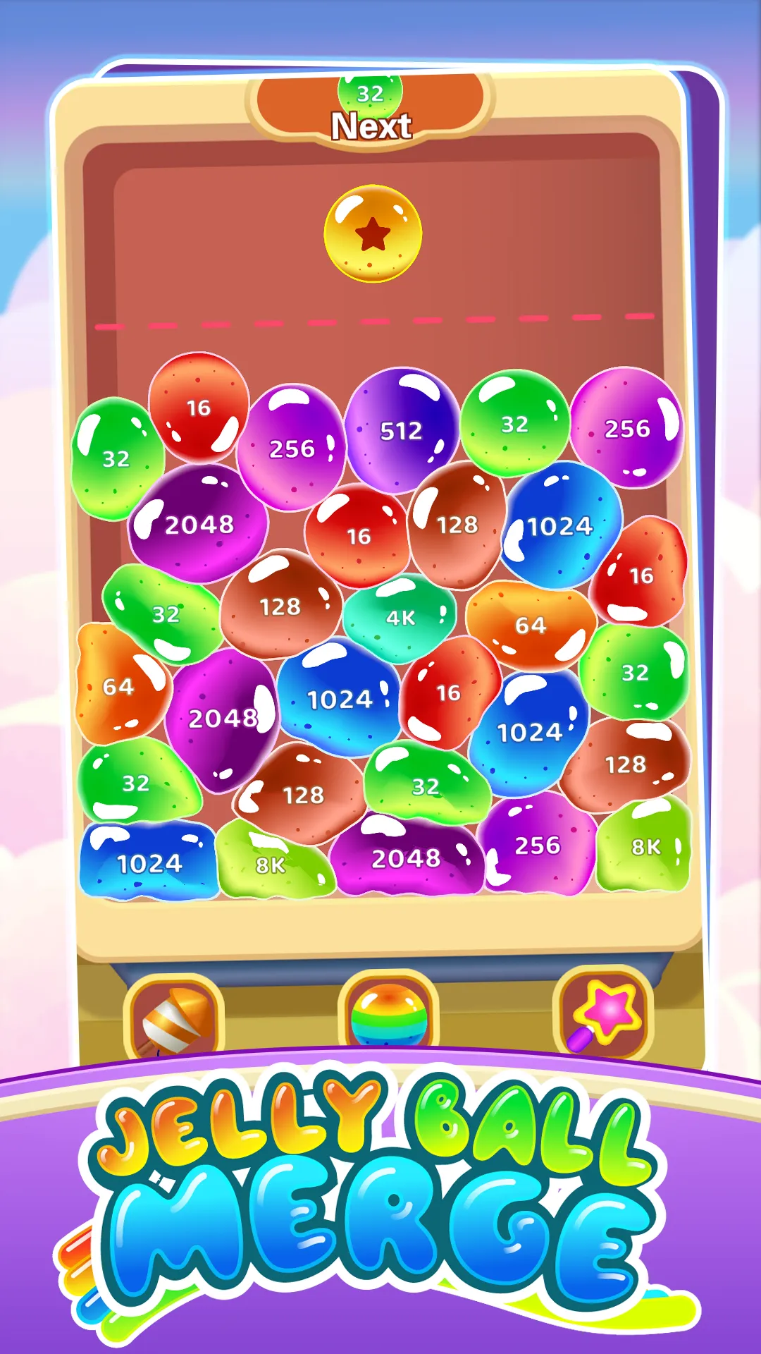 Jelly Ball Merge | Indus Appstore | Screenshot