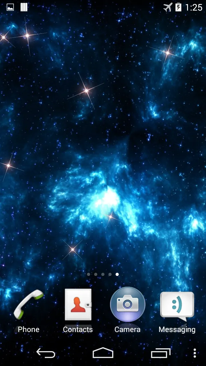 Outer Space Live Wallpaper | Indus Appstore | Screenshot