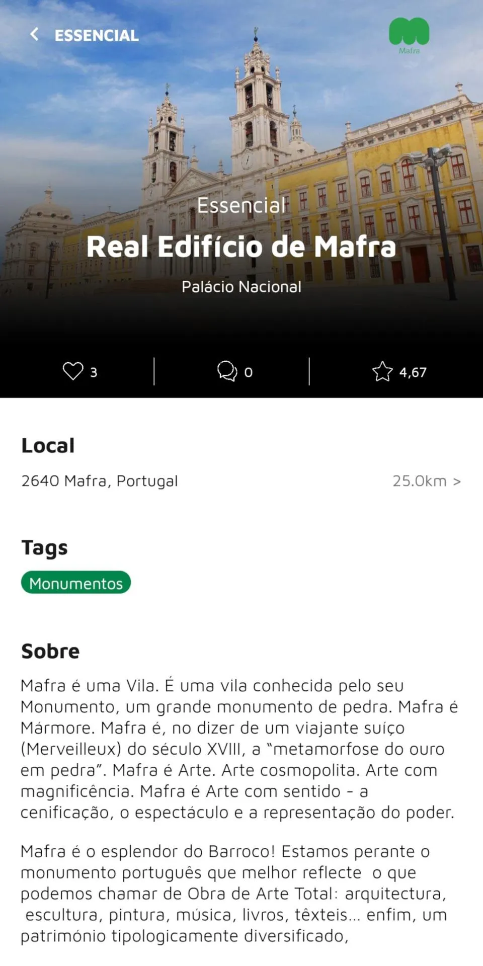 Mafra & Ericeira Experience | Indus Appstore | Screenshot