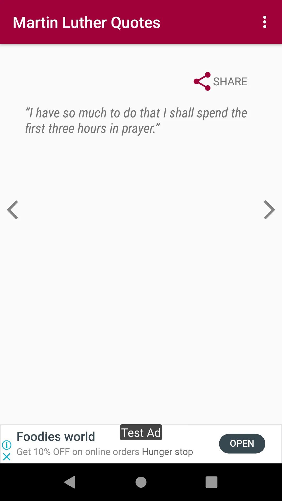 Martin Luther Quotes | Indus Appstore | Screenshot