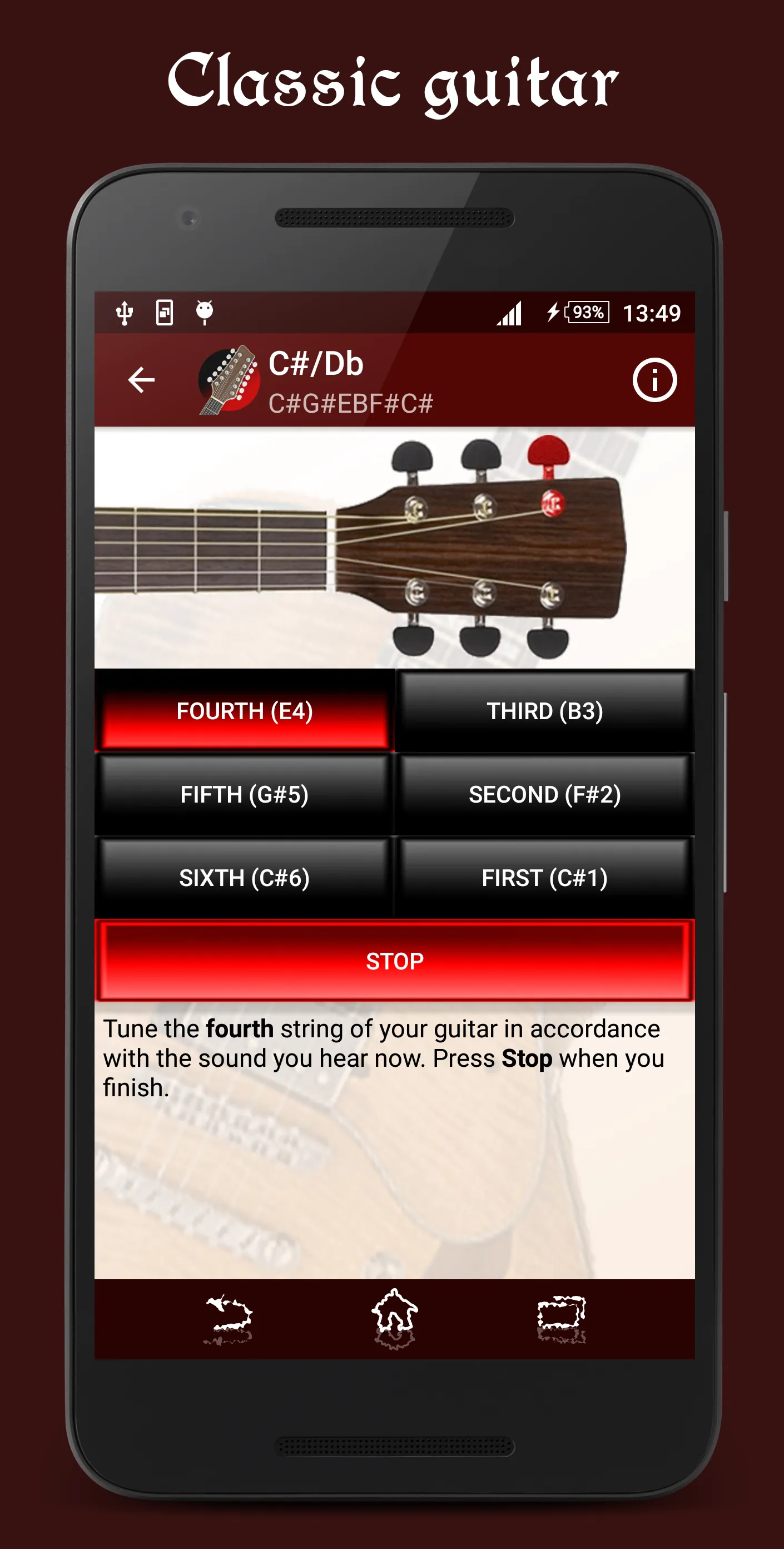 Tune Your Guitar | Indus Appstore | Screenshot