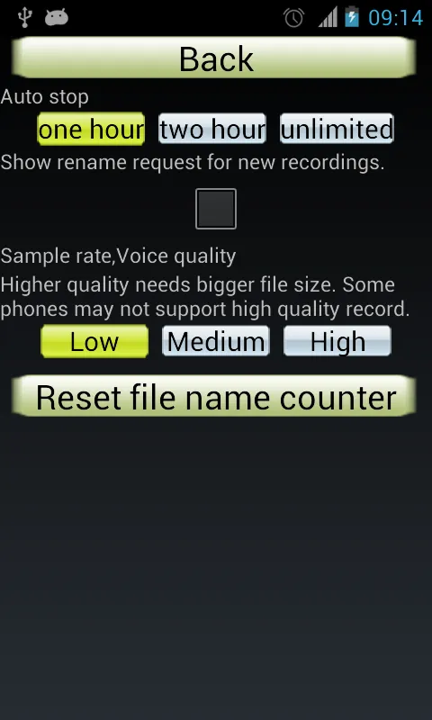 Audio Recorder | Indus Appstore | Screenshot