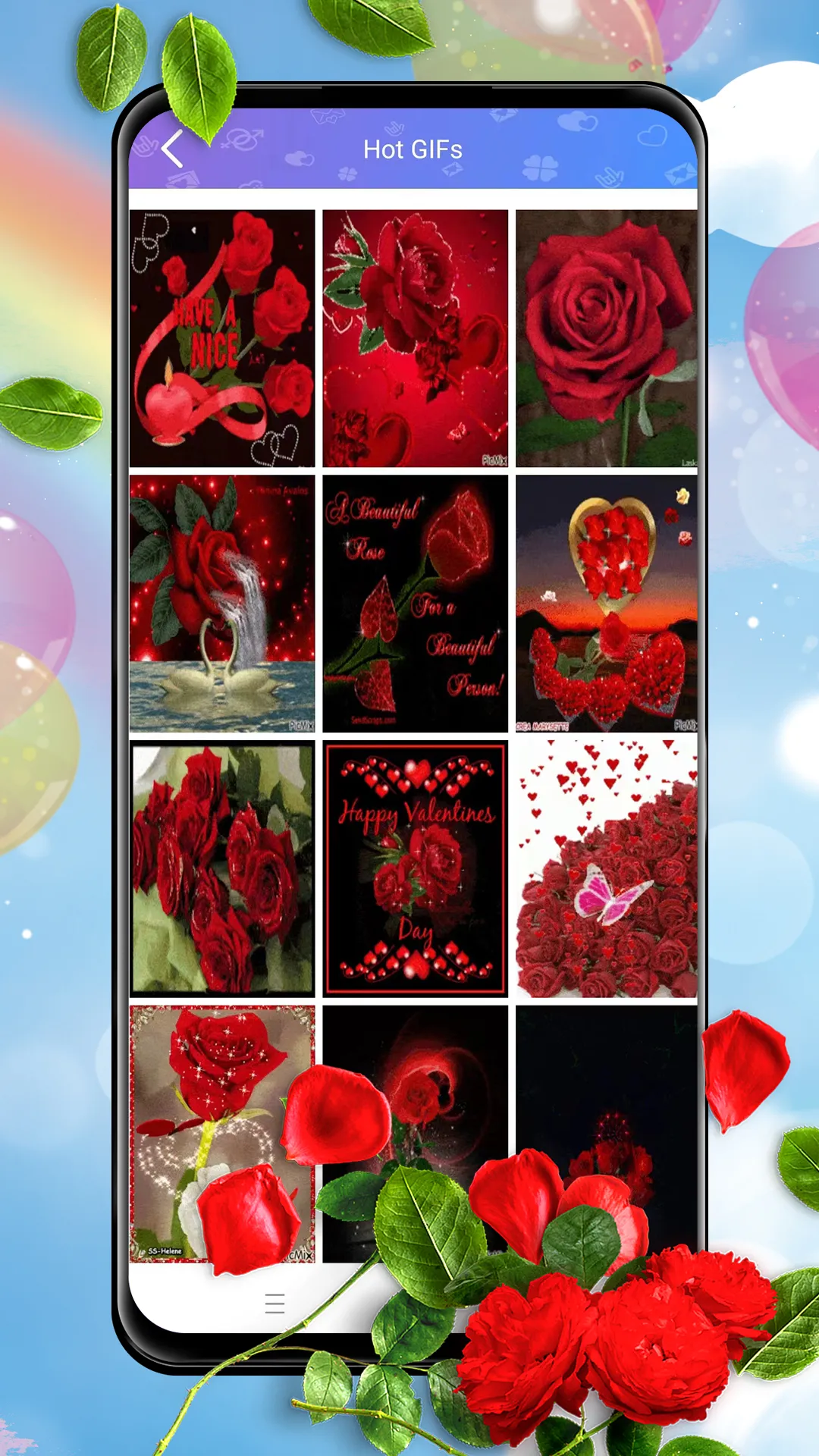 Happy Birthday & Rose GIF | Indus Appstore | Screenshot