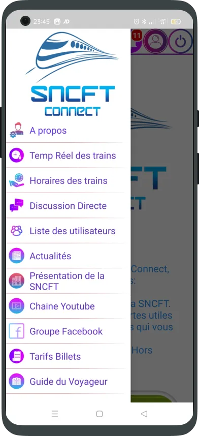 SNCFT connect | Indus Appstore | Screenshot