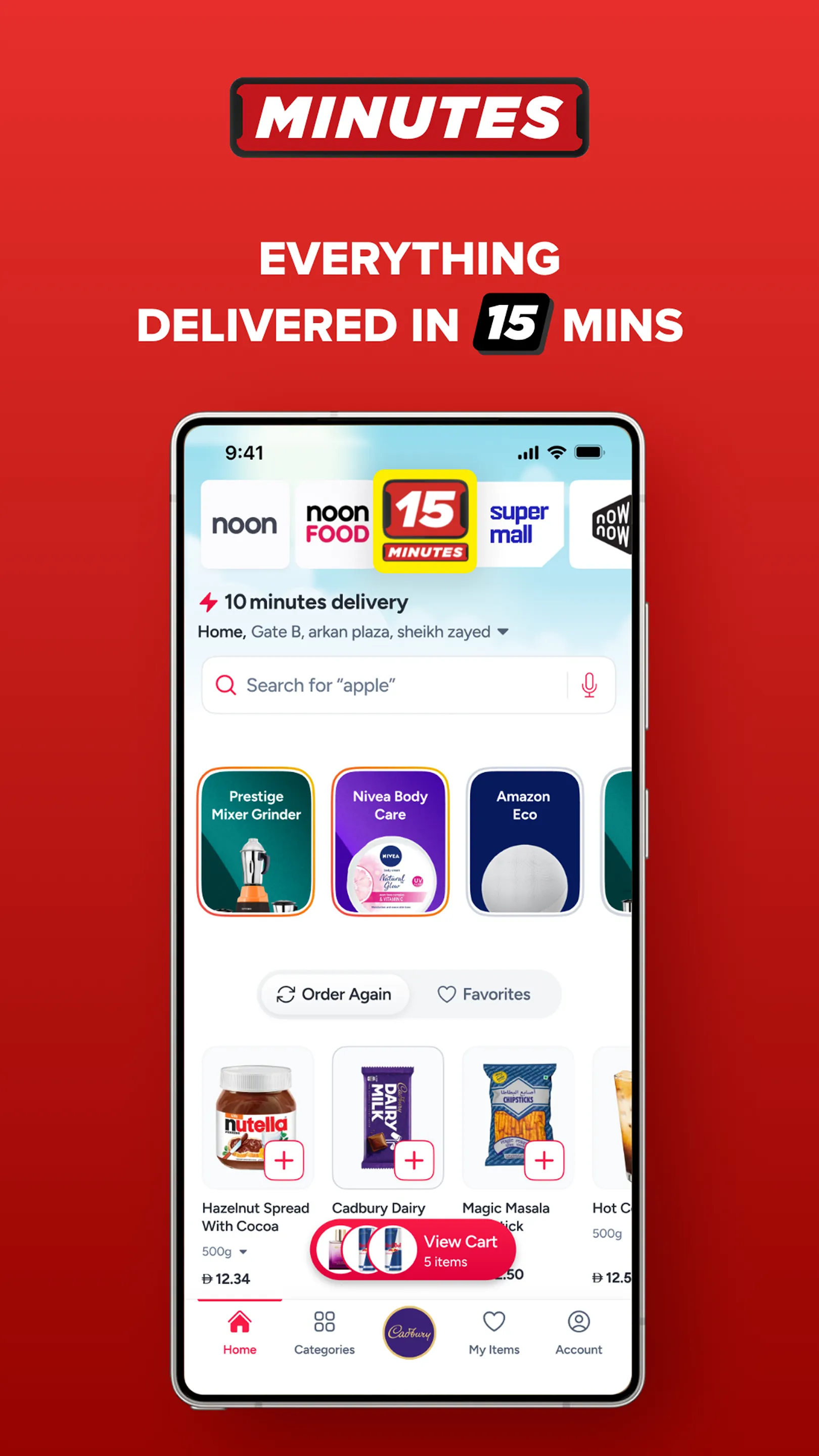noon Shopping, Food, Grocery | Indus Appstore | Screenshot