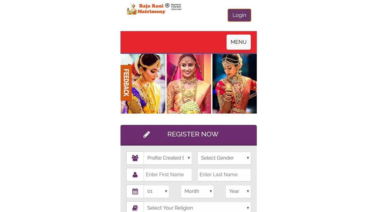 Rajarani Matrimony | Indus Appstore | Screenshot