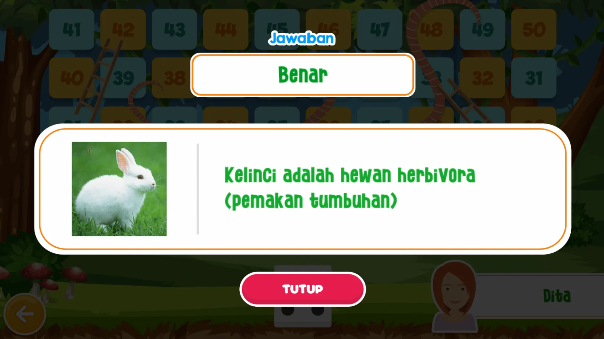 Ular Tangga Golongan Hewan | Indus Appstore | Screenshot