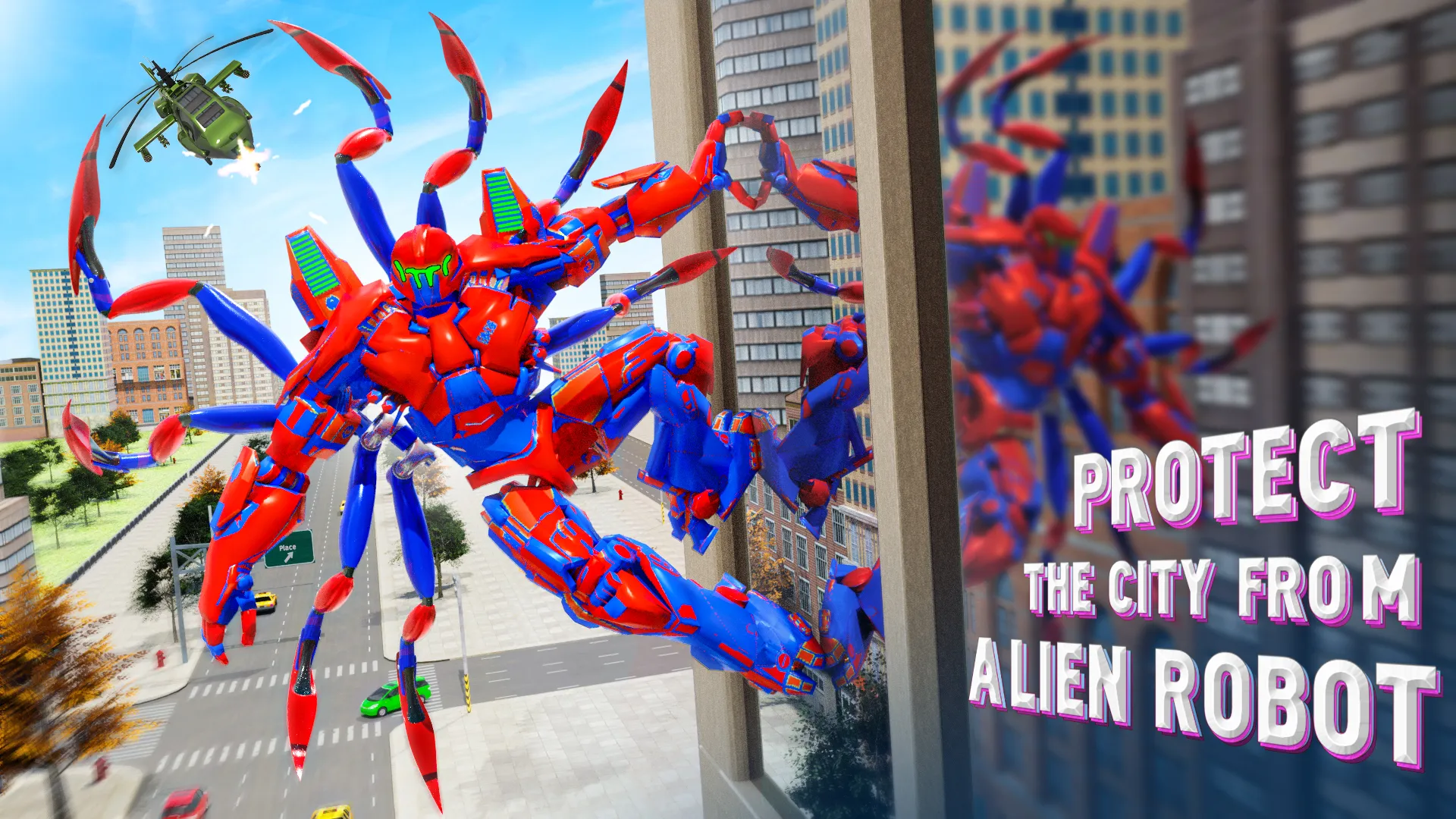 Spider Robot Car Driving Games | Indus Appstore | Screenshot