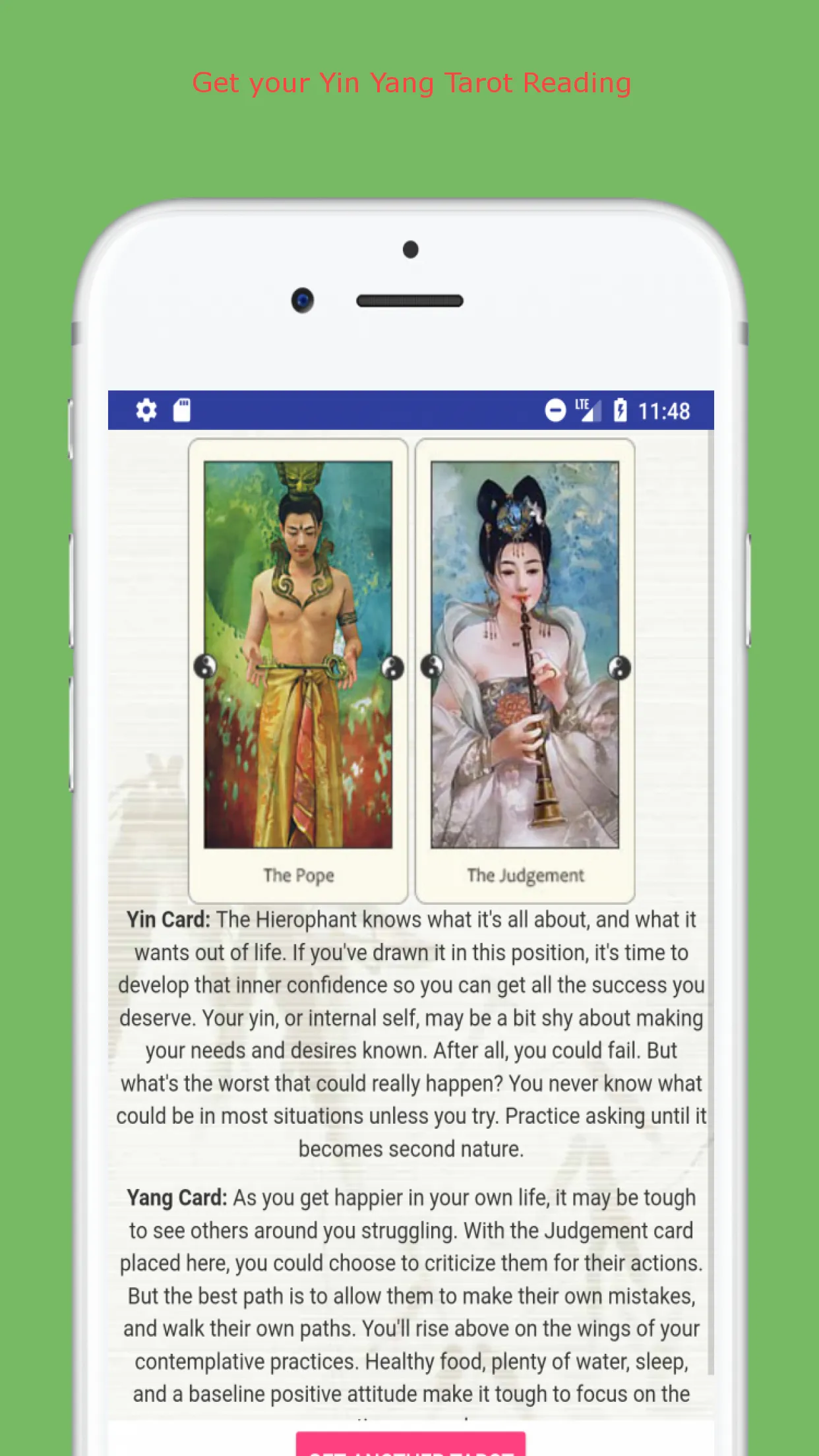 YIN YANG TAROT | Indus Appstore | Screenshot