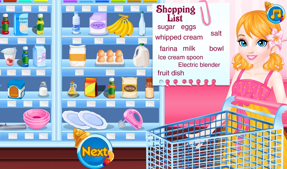 game delicious ice cream | Indus Appstore | Screenshot