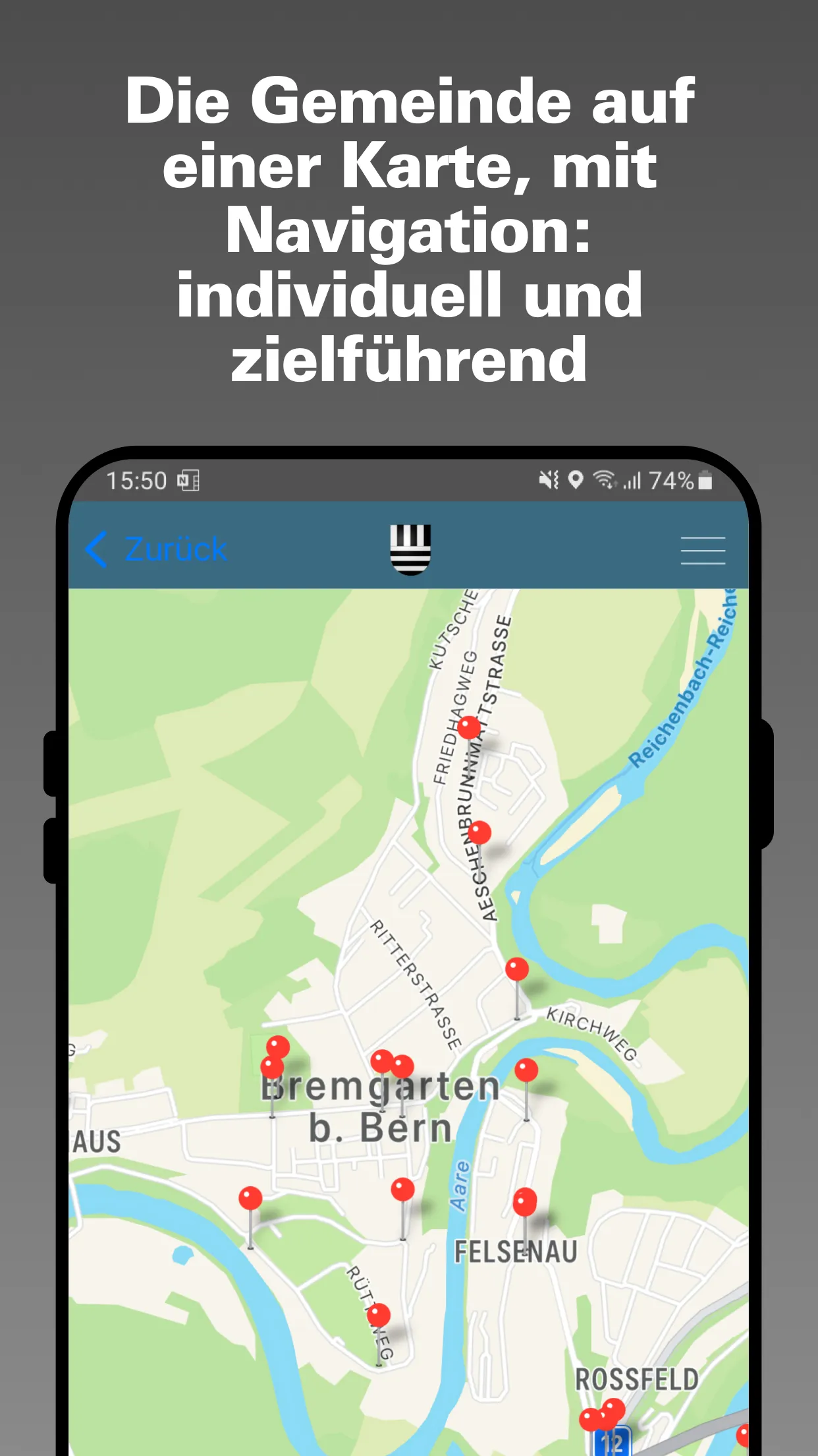 Gemeinde Bremgarten bei Bern | Indus Appstore | Screenshot