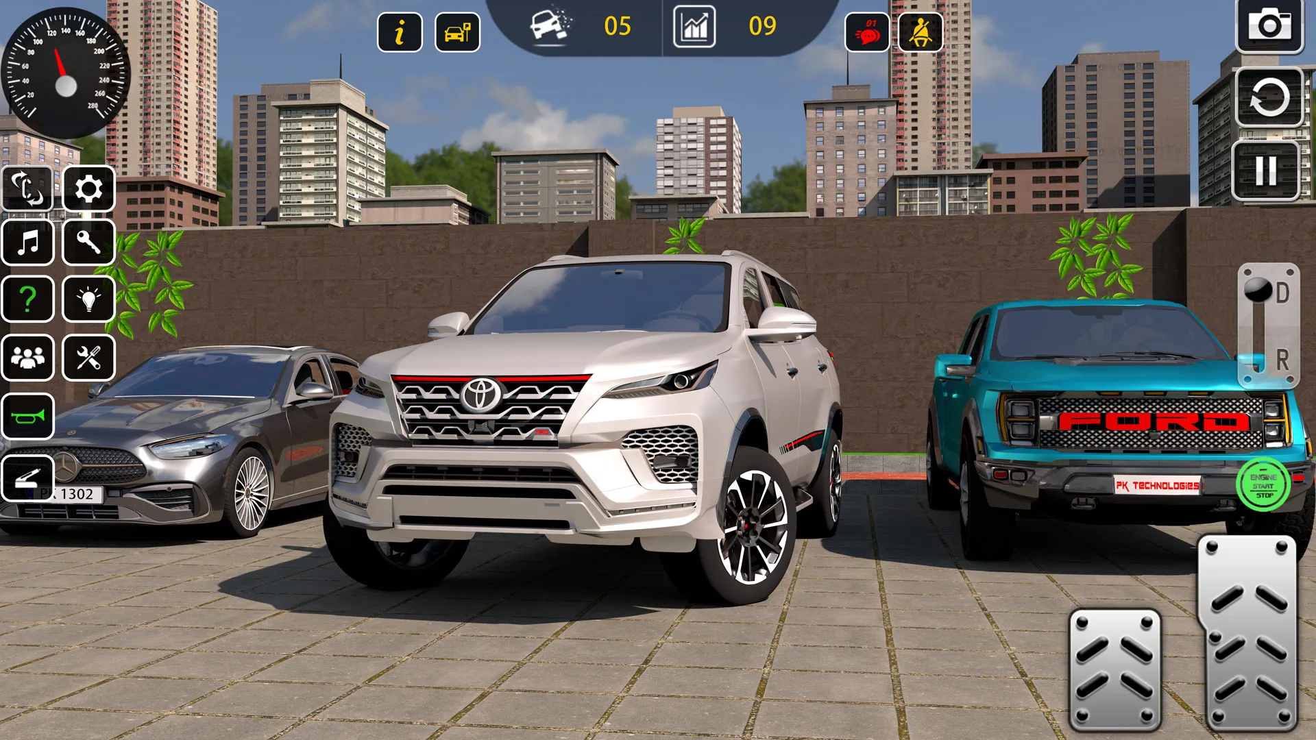 Modern Car Parking Sim 3D Game | Indus Appstore | Screenshot