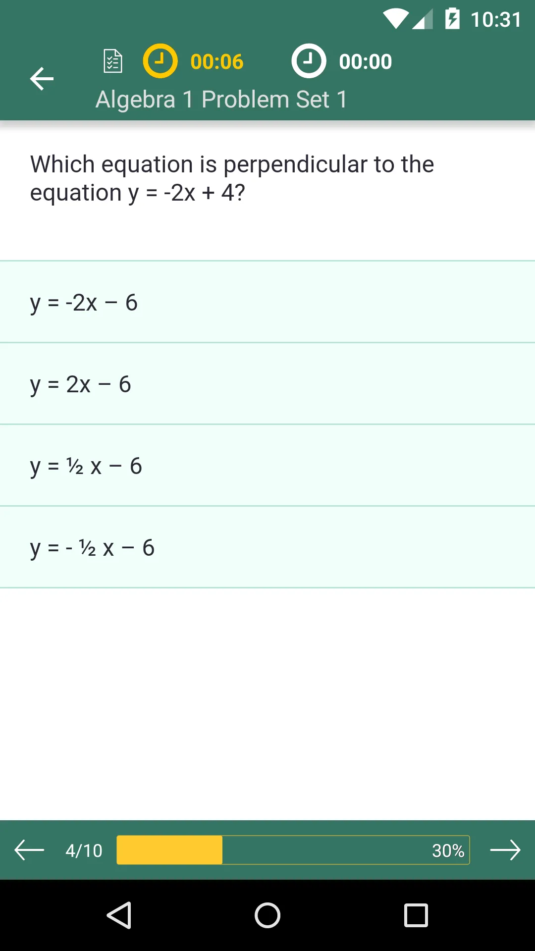 Algebra 1 Practice & Prep | Indus Appstore | Screenshot