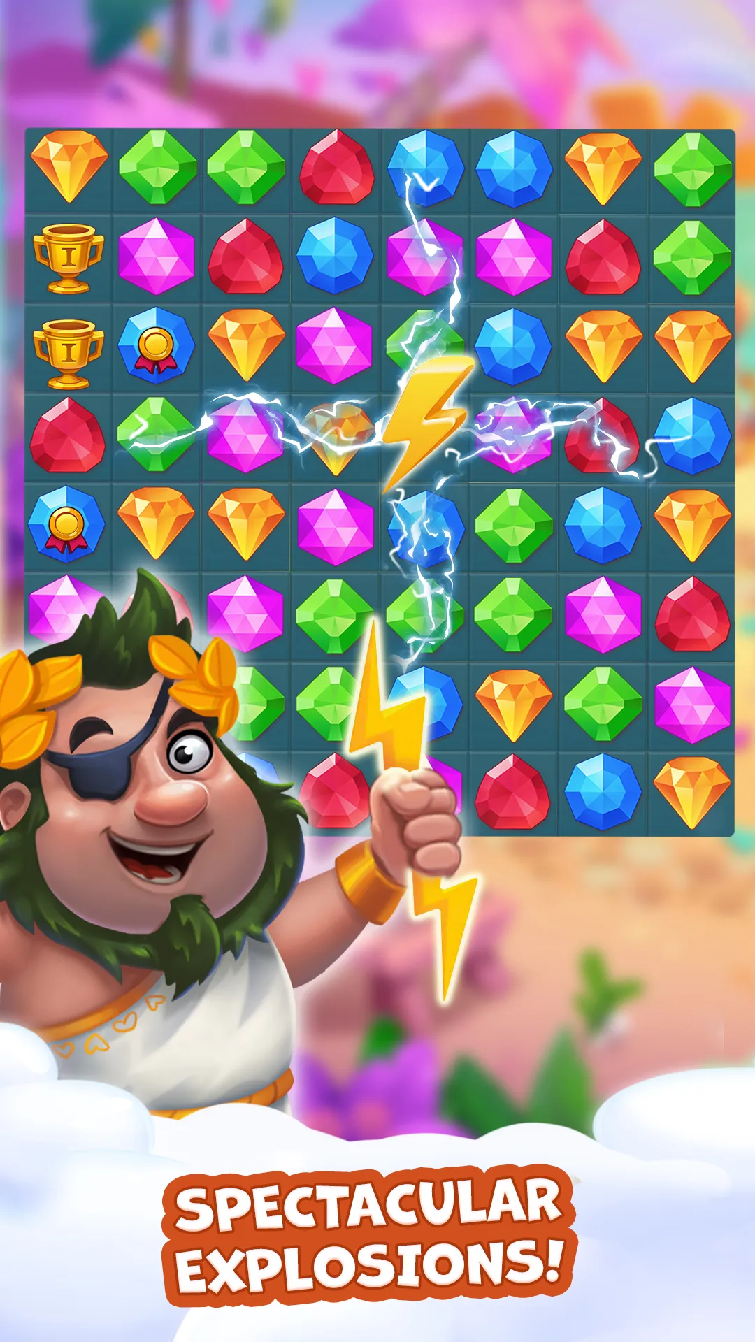 Pirate Treasures: Jewel & Gems | Indus Appstore | Screenshot