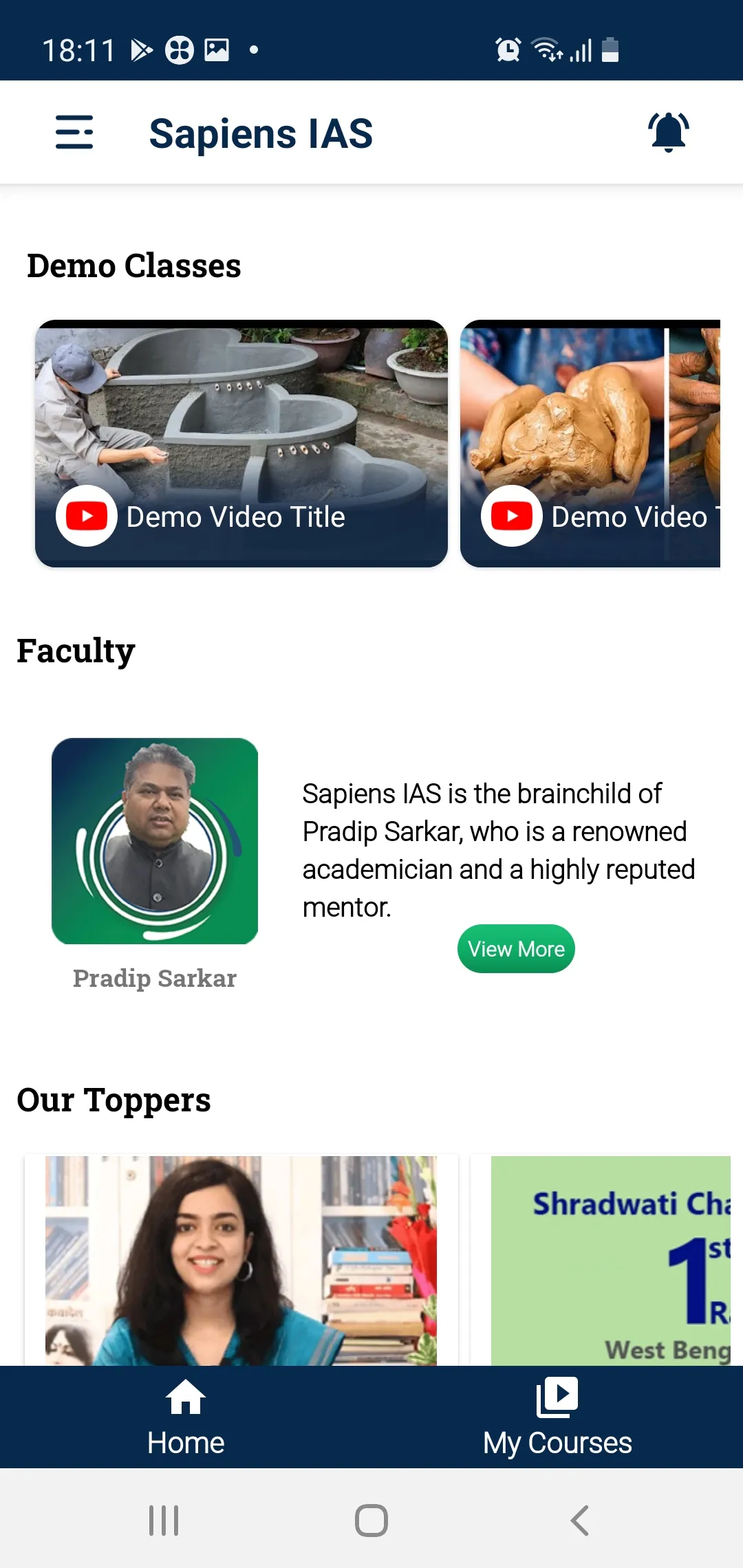 Sapiens IAS | Indus Appstore | Screenshot