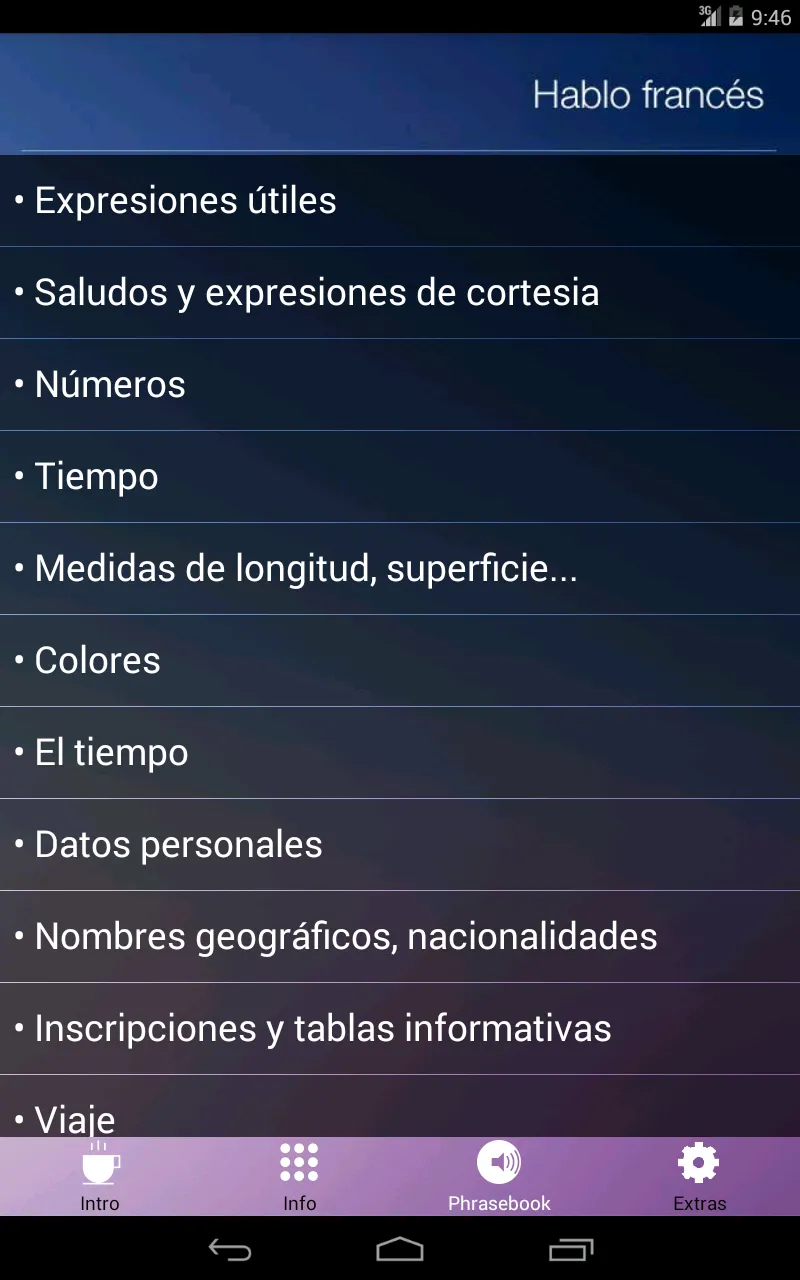 Aprender Francés Audio Curso | Indus Appstore | Screenshot