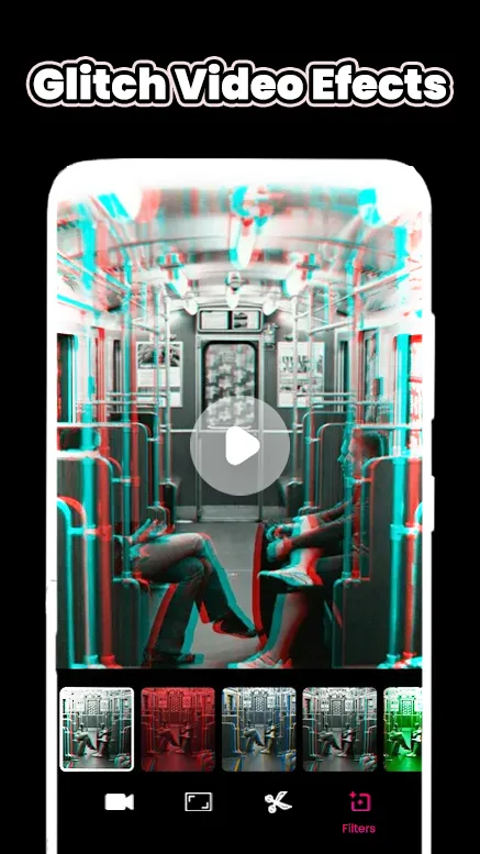 Glitch Video maker: VHS & Vapo | Indus Appstore | Screenshot