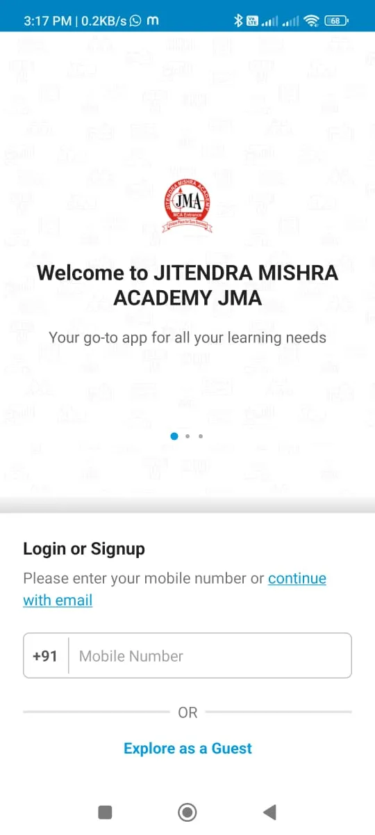 JITENDRA MISHRA ACADEMY JMA | Indus Appstore | Screenshot