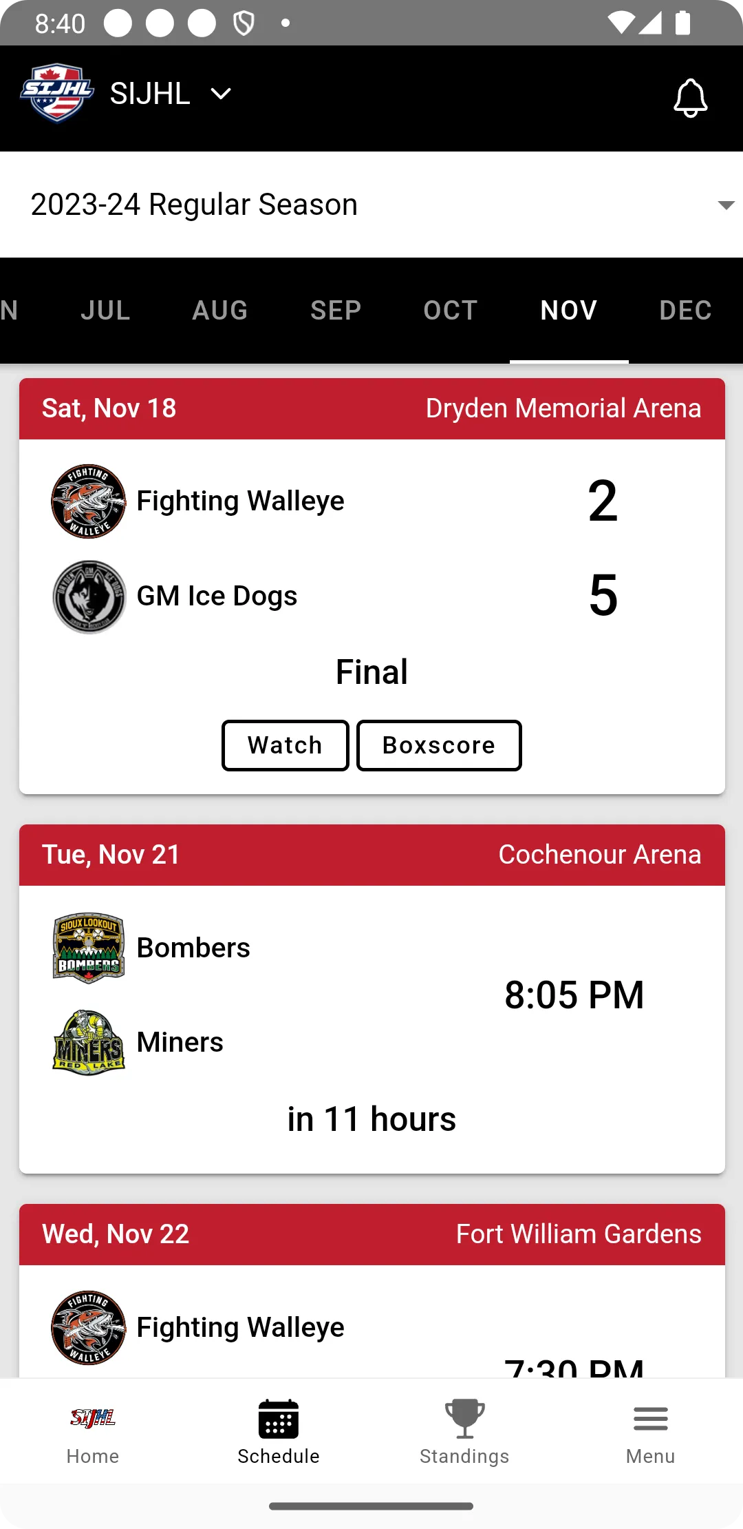 SIJHL | Indus Appstore | Screenshot