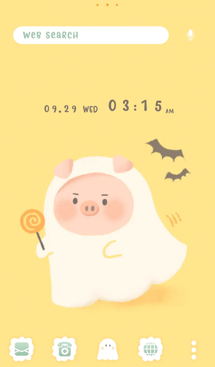 Halloween Ghosties Theme | Indus Appstore | Screenshot