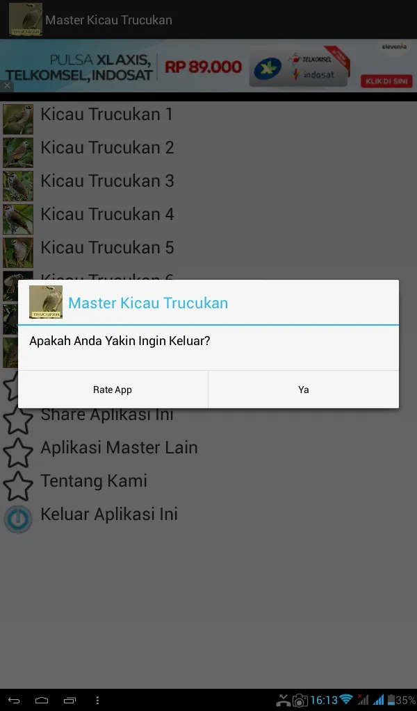 Master Kicau Trucukan | Indus Appstore | Screenshot