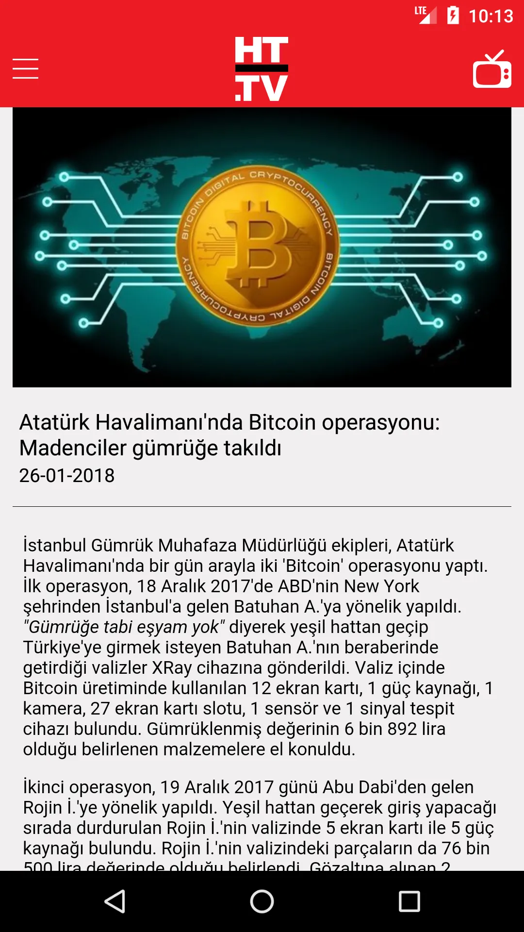 Haberturk TV | Indus Appstore | Screenshot