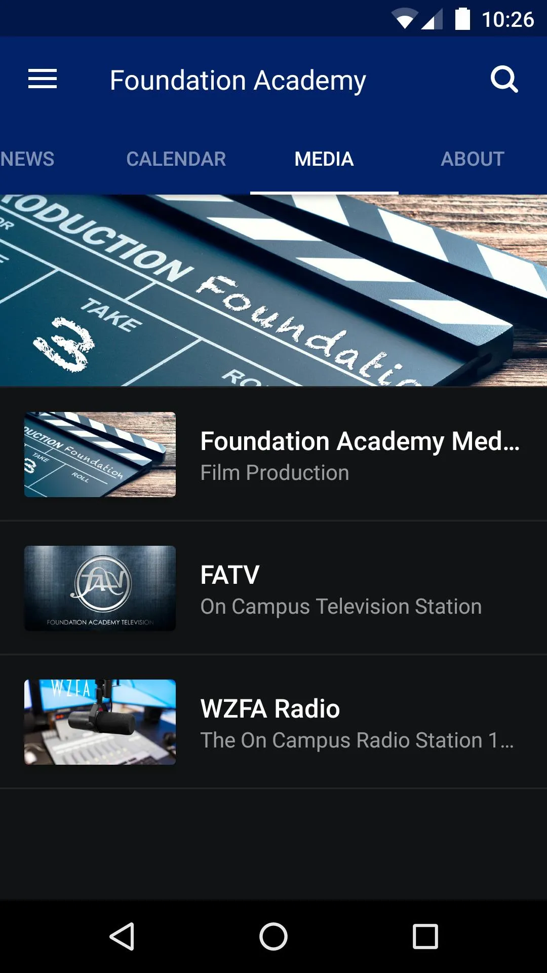 Foundation Academy WG | Indus Appstore | Screenshot